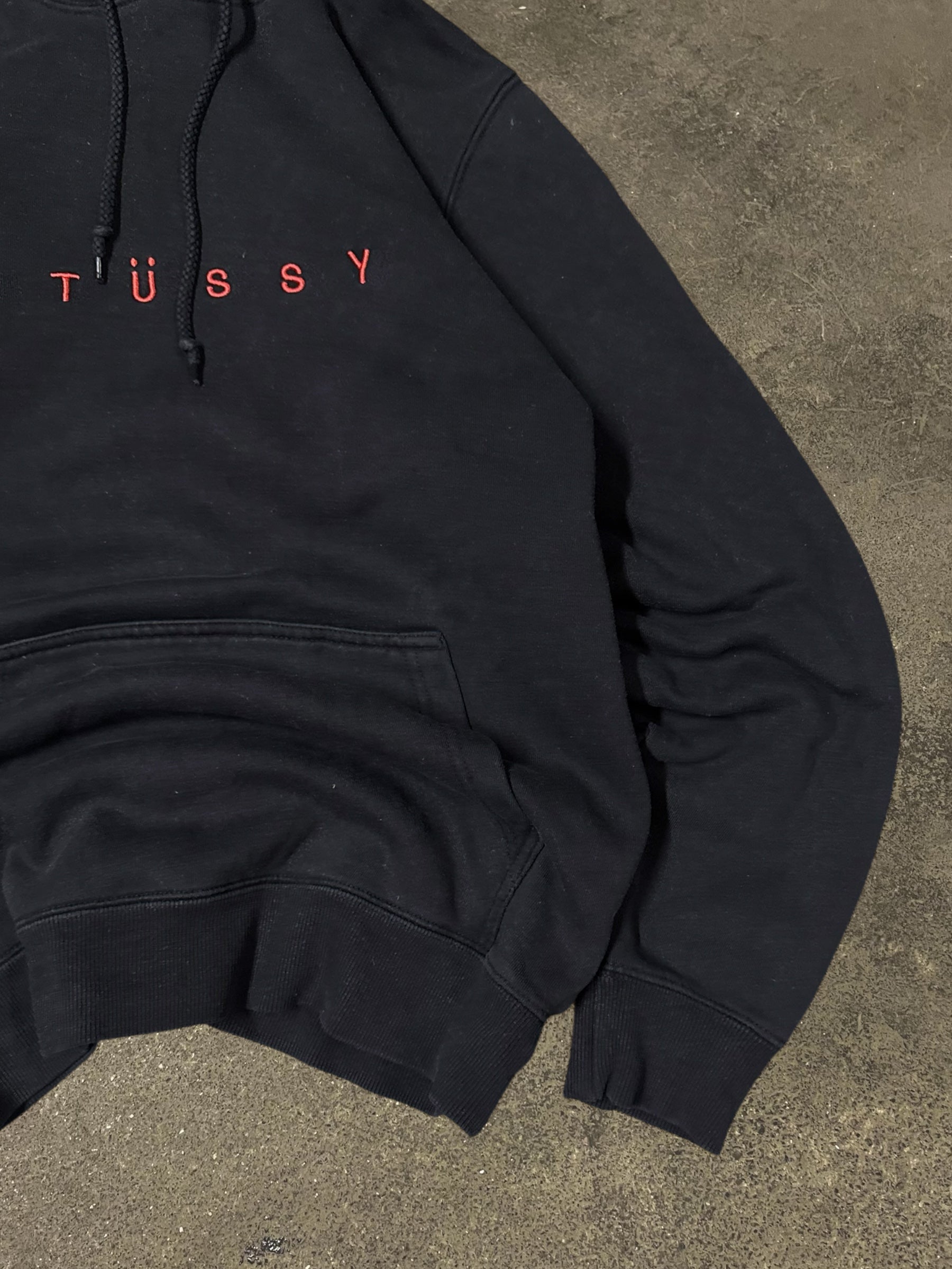 STÜSSY SPELLOUT LOGO HOODIE