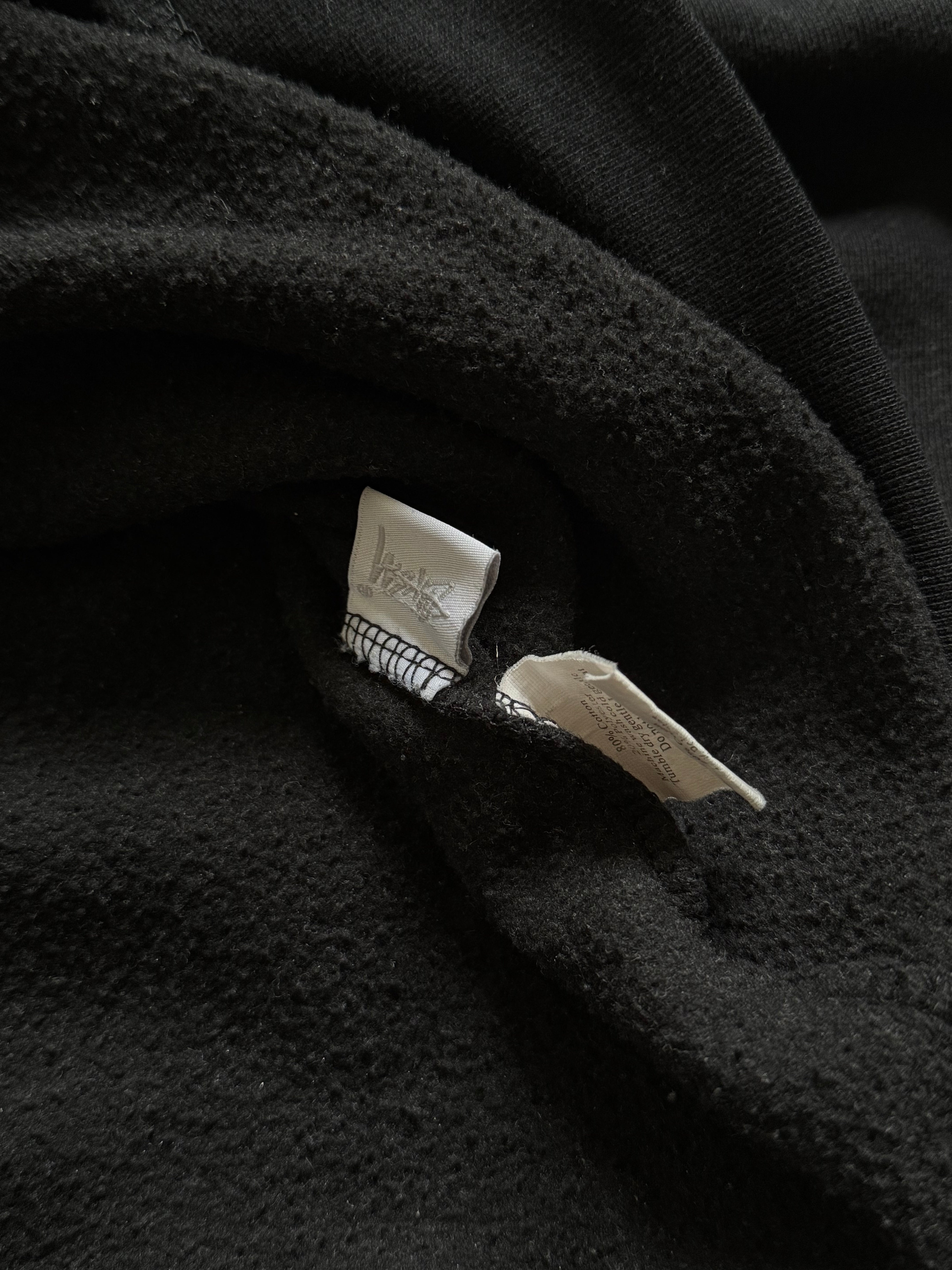 VINTAGE STÜSSY BLACK BASIC LOGO SWEATSHIRT