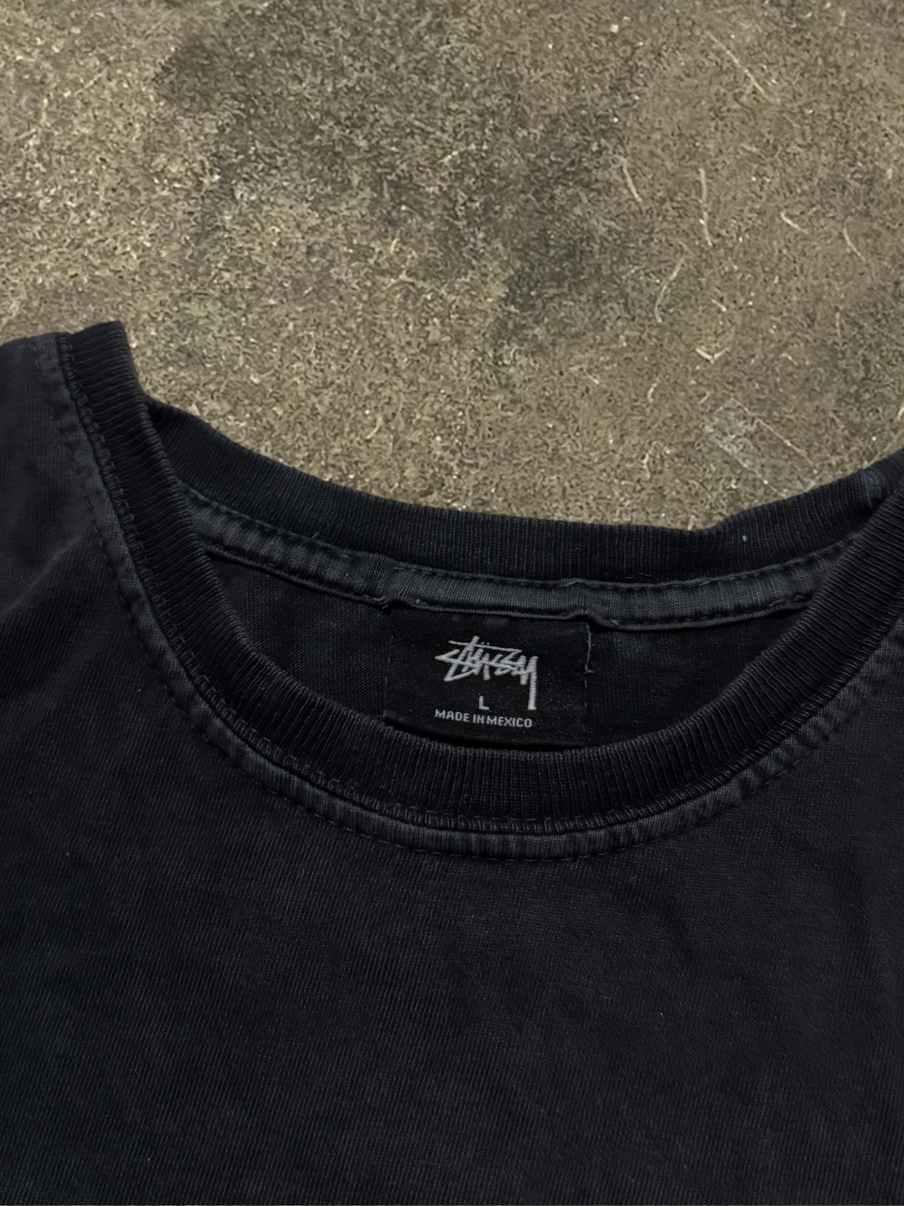 STÜSSY FLOWER COLLEGIATE T-SHIRT