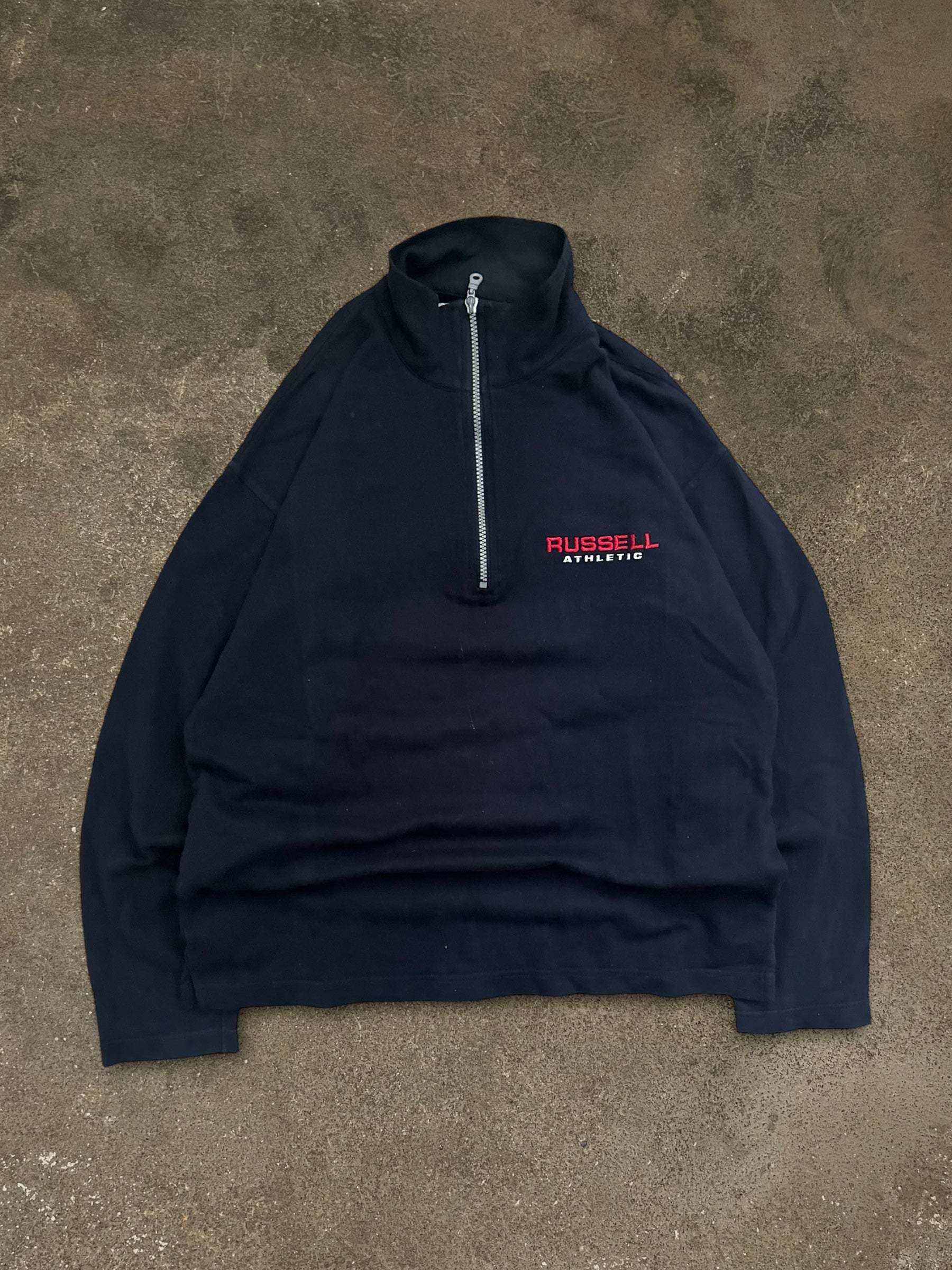 VINTAGE RUSSELL QUARTER-ZIP SWEATSHIRT