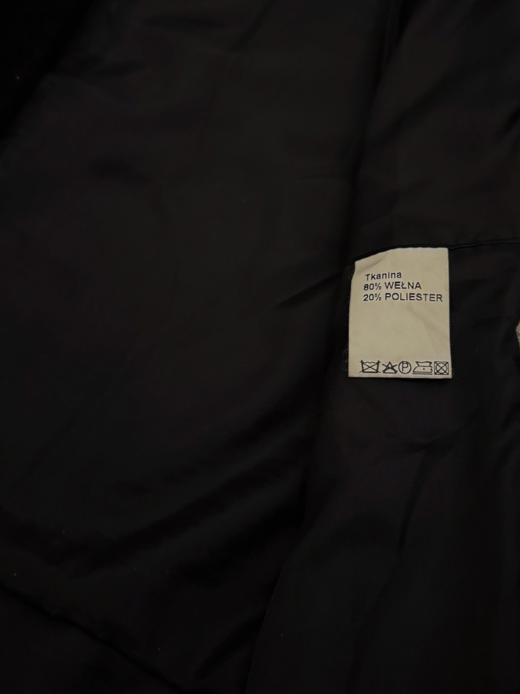 VINTAGE WOOL TRENCH COAT