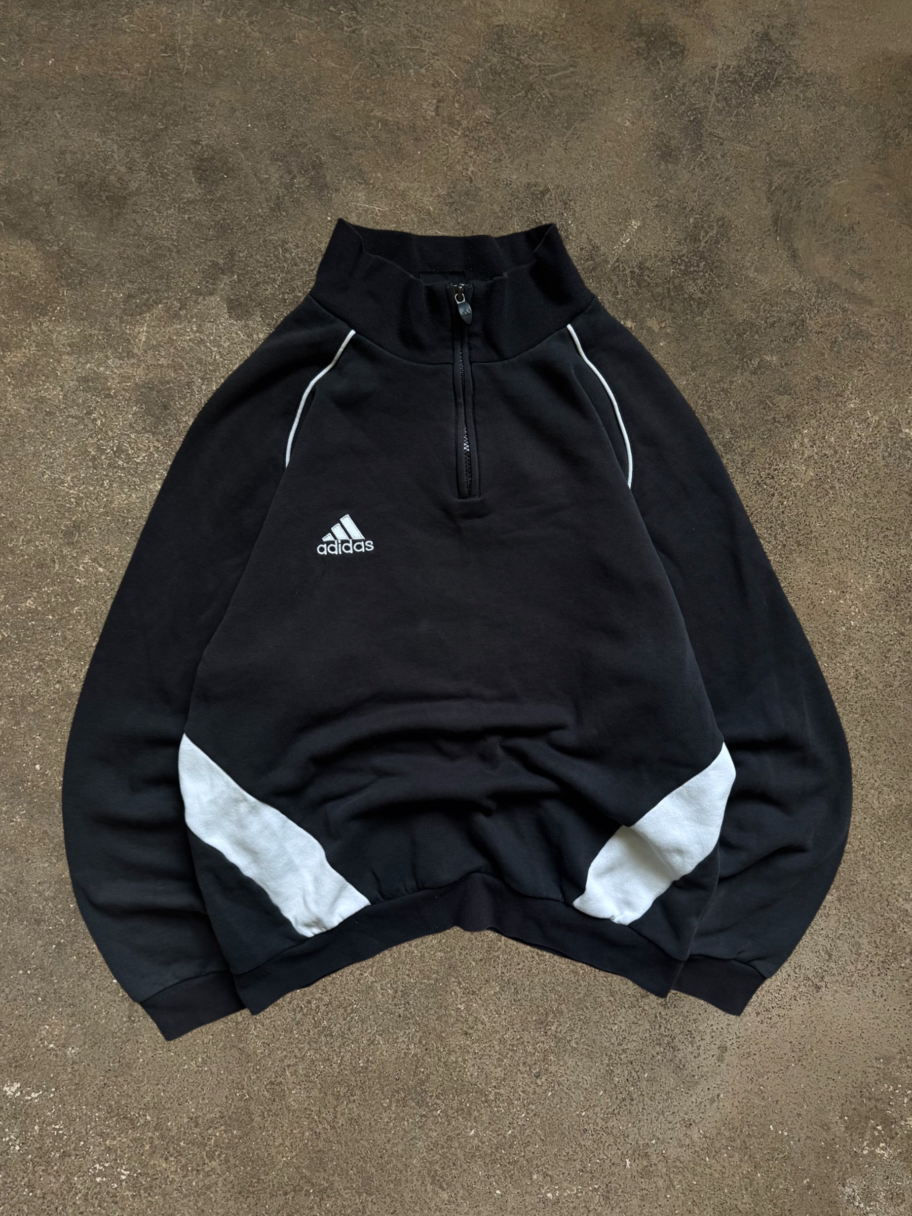 VINTAGE 00S ADIDAS QUARTER-ZIP SWEATSHIRT