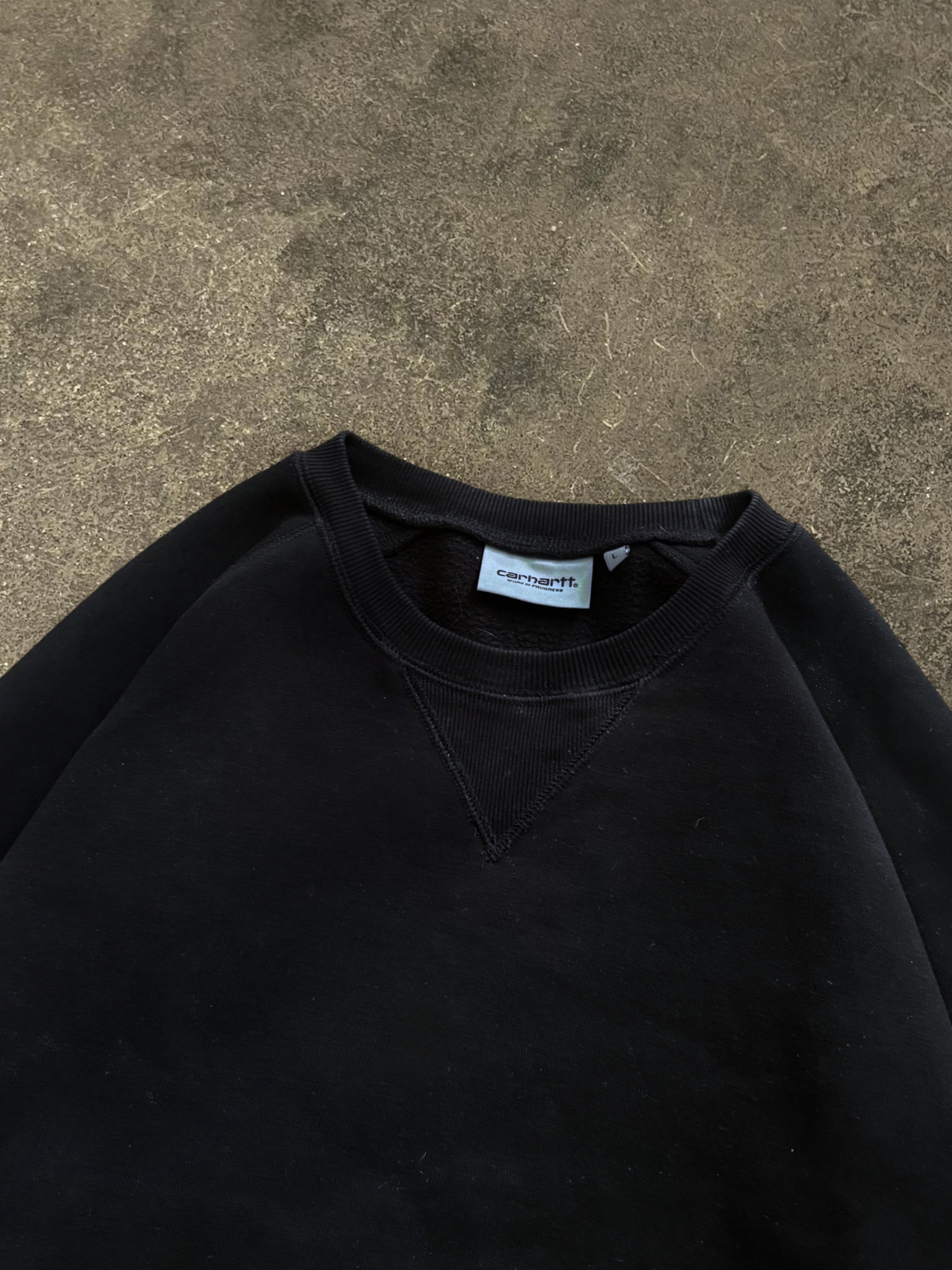 CARHARTT BLACK CHASE SWEATSHIRT