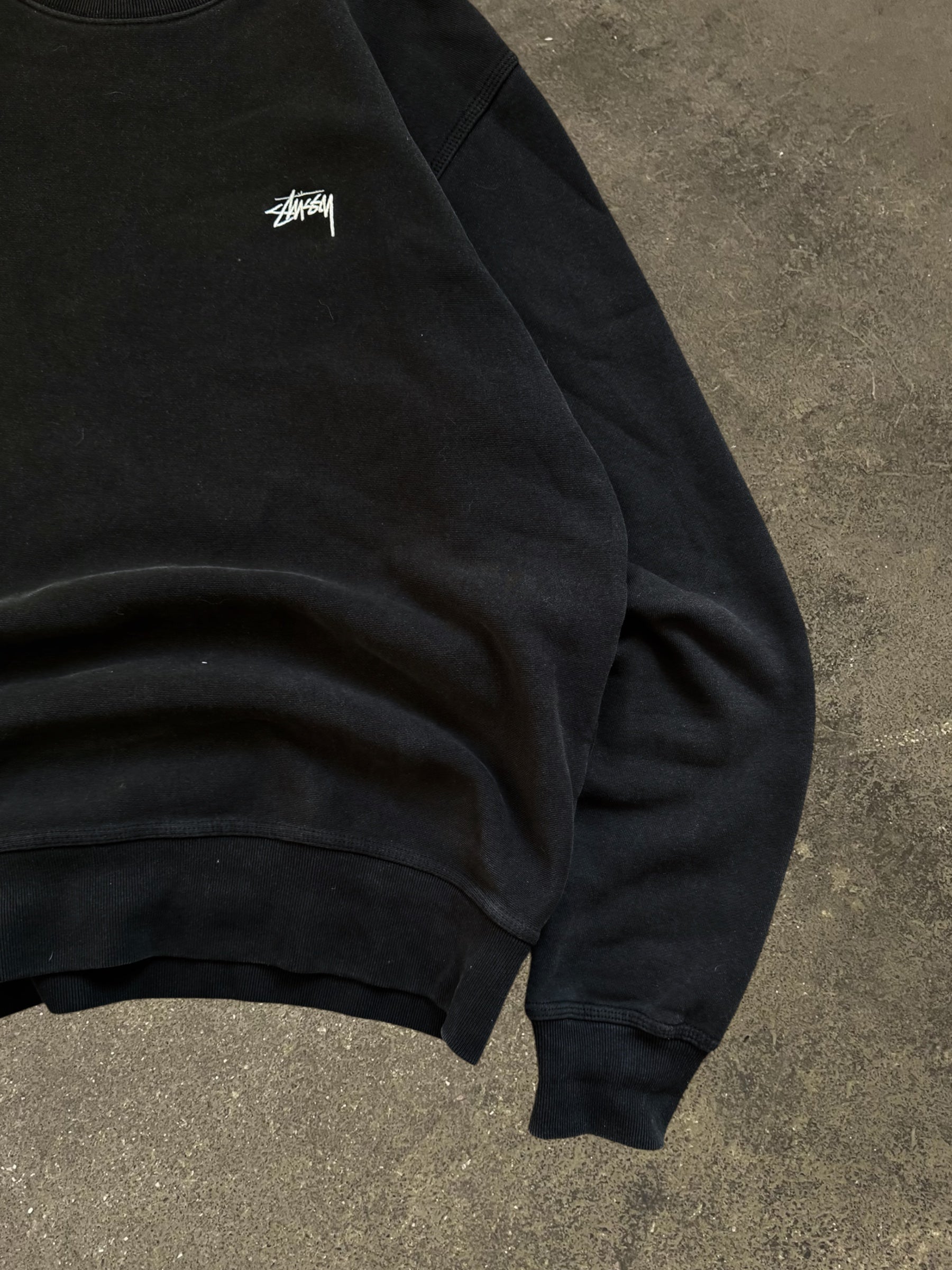 STÜSSY STOCK LOGO SWEATSHIRT