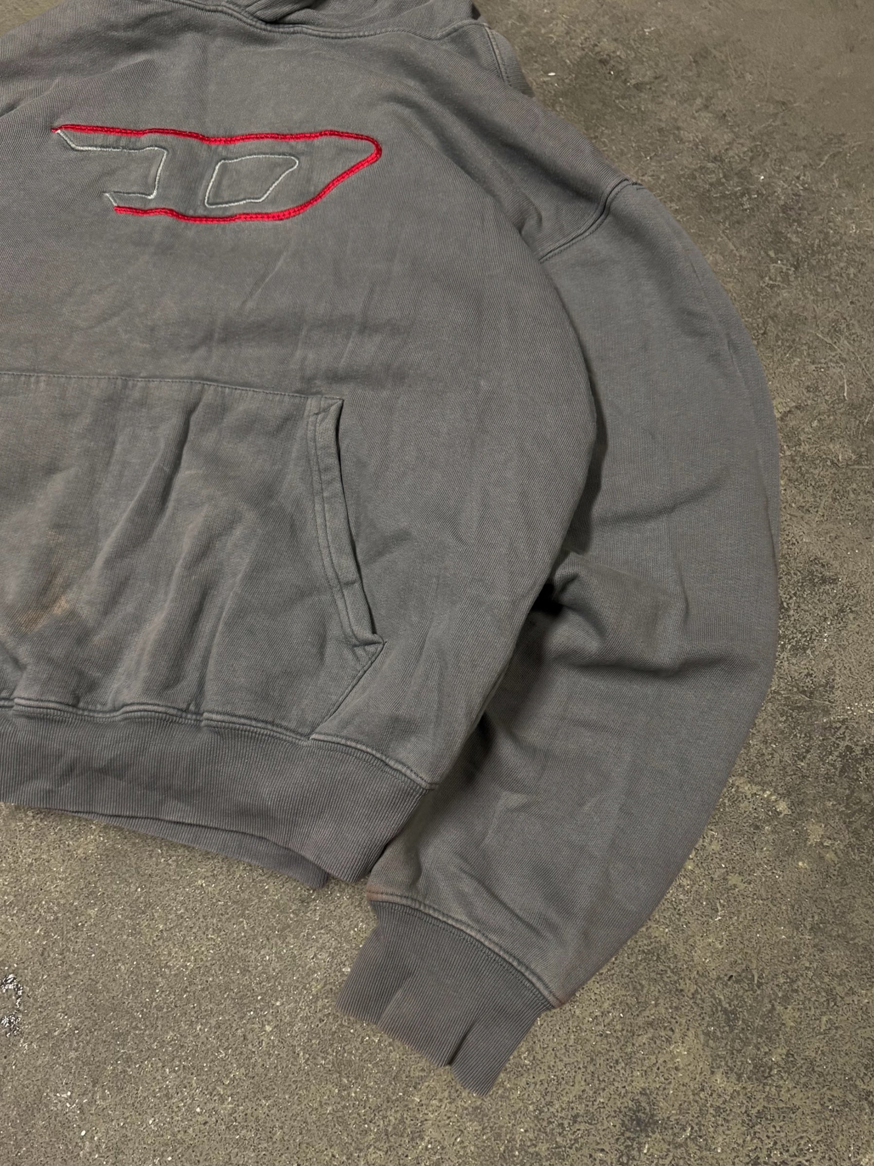 VINTAGE DIESEL LOGO HOODIE