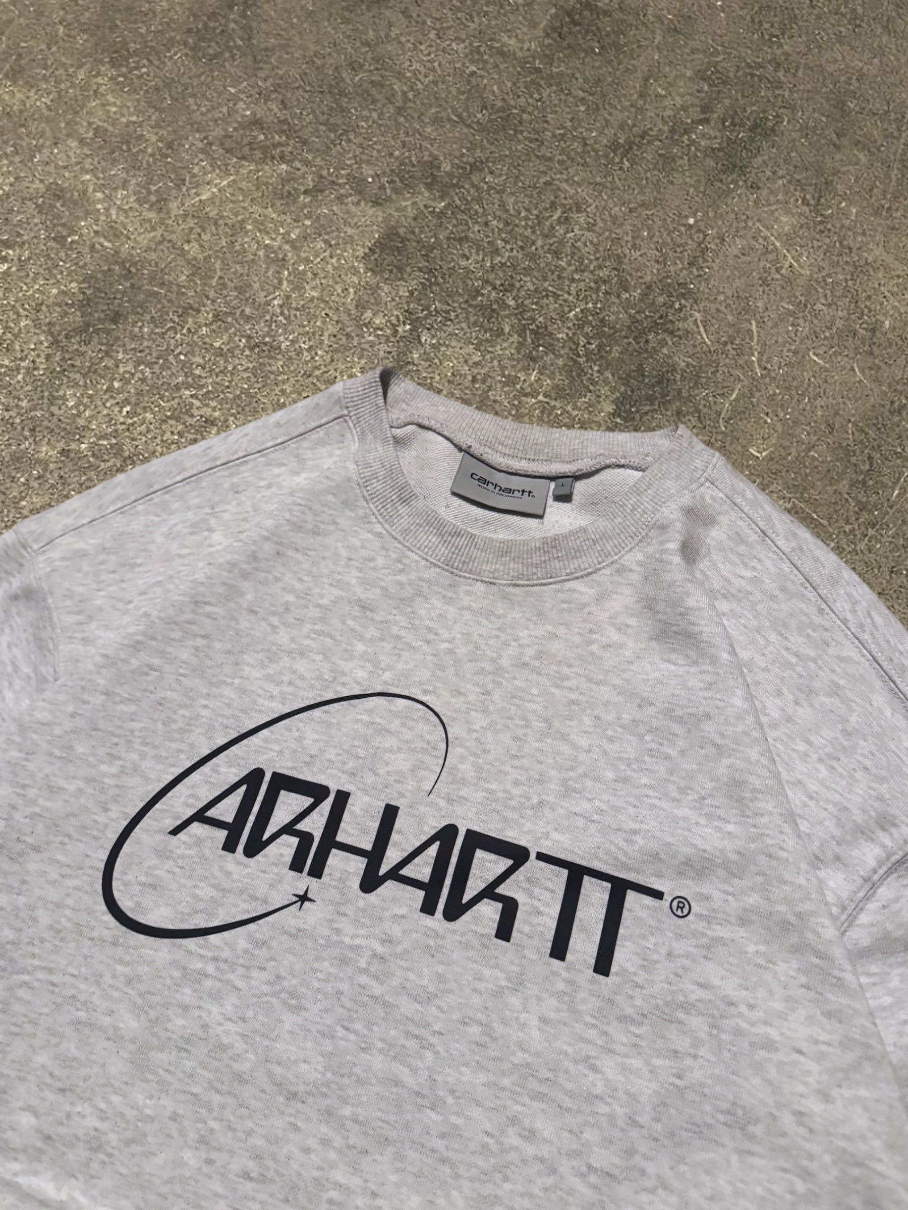 CARHARTT GREY ORBIT SWEATSHIRT