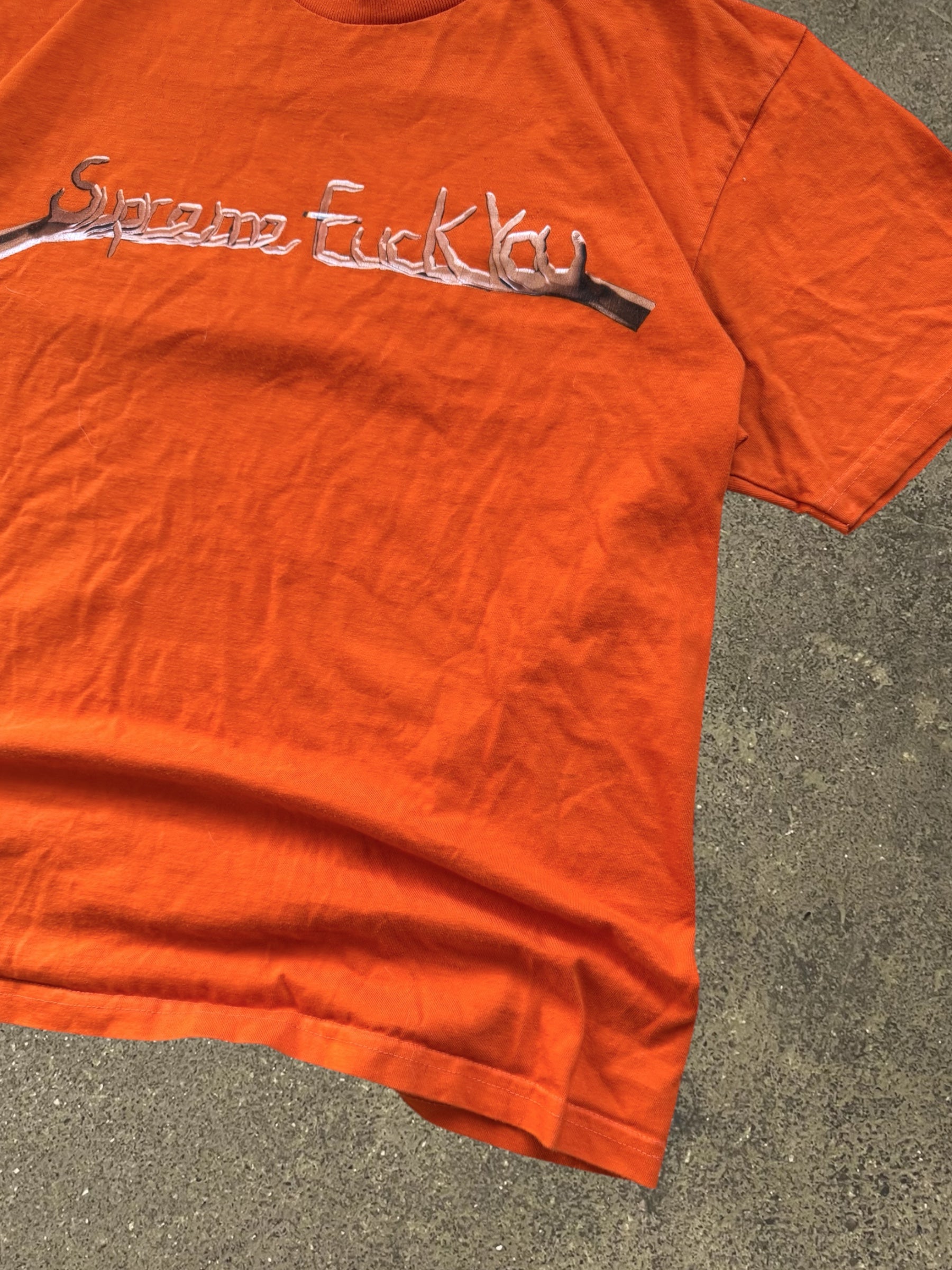 SUPREME FW18 F*CK YOU T-SHIRT