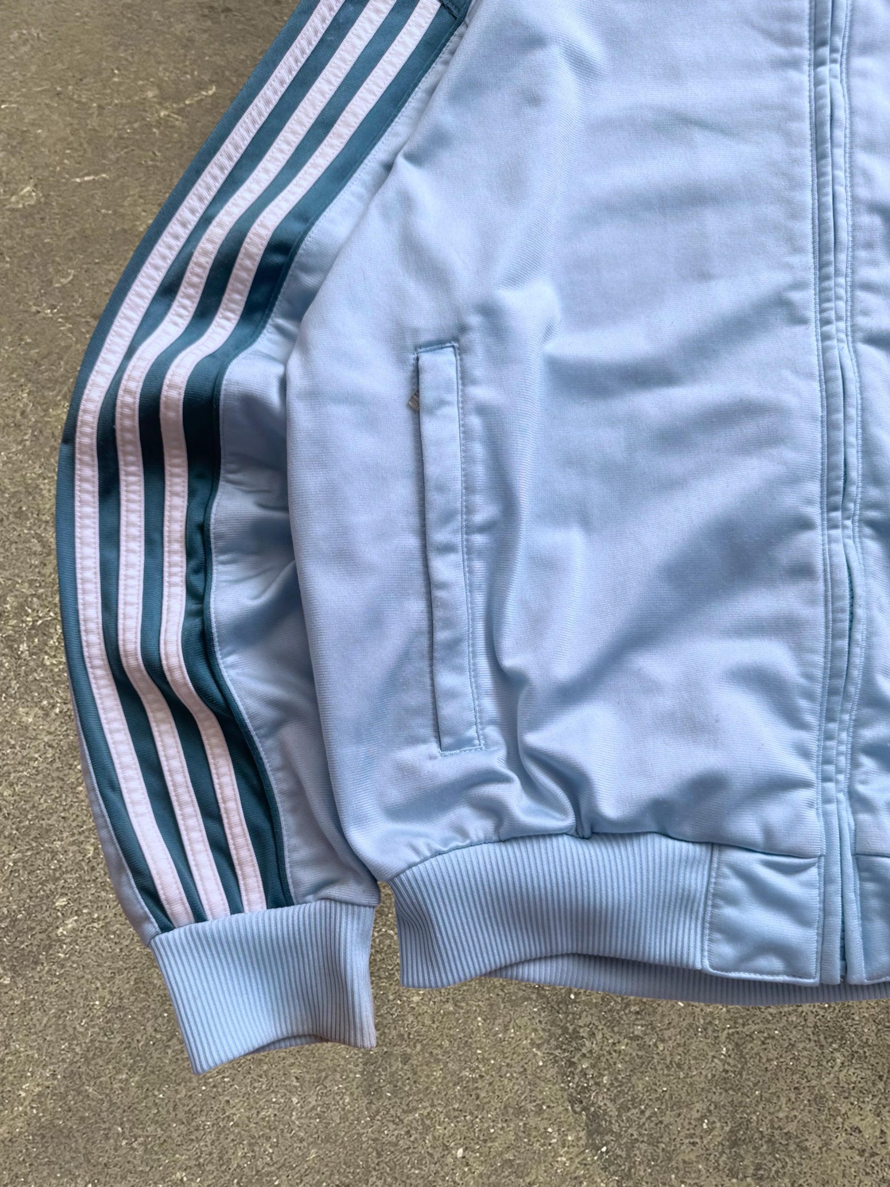 VINTAGE 00S BLUE ADIDAS TRACK JACKET