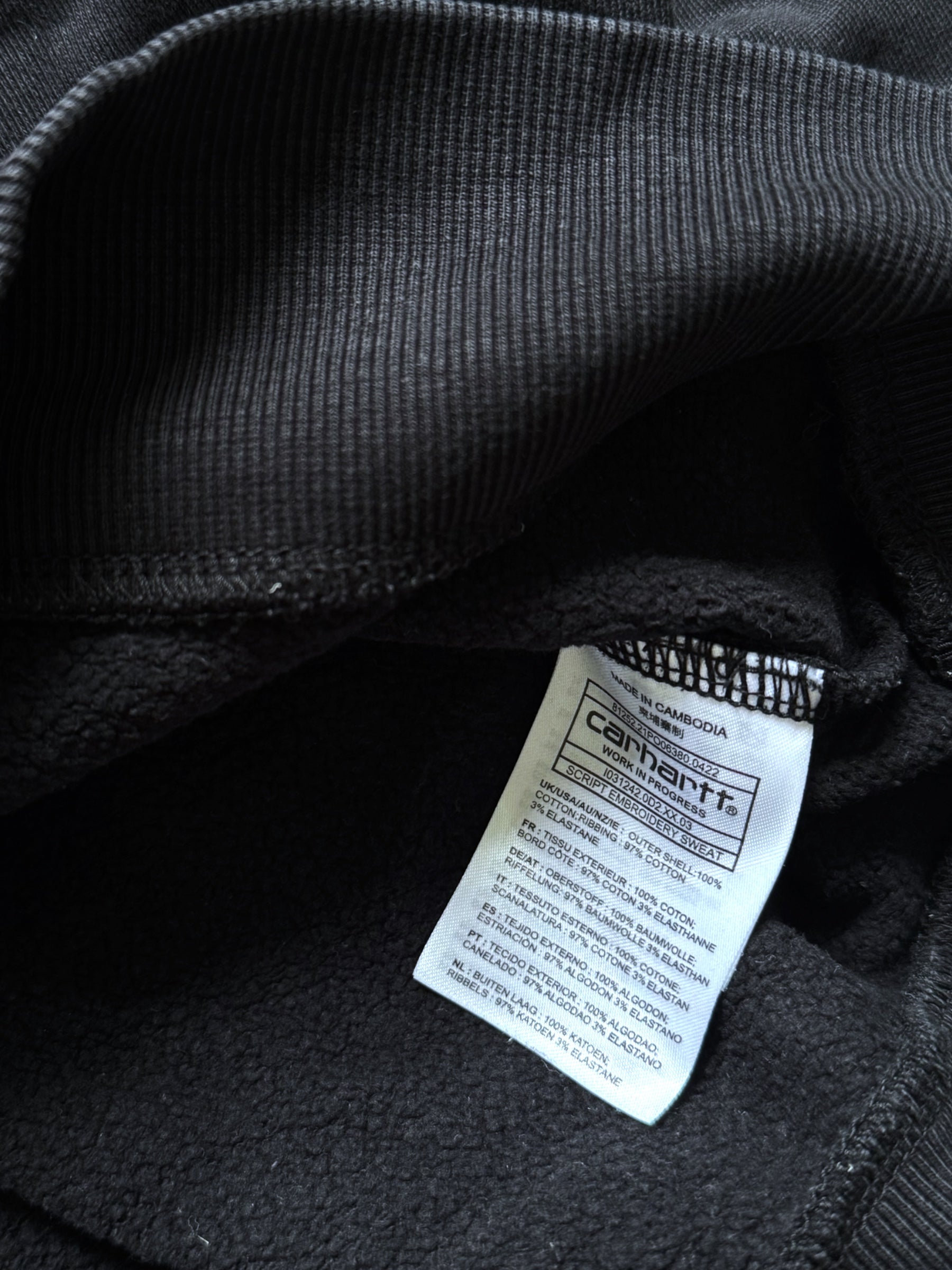 CARHARTT SCRIPT SWEATSHIRT