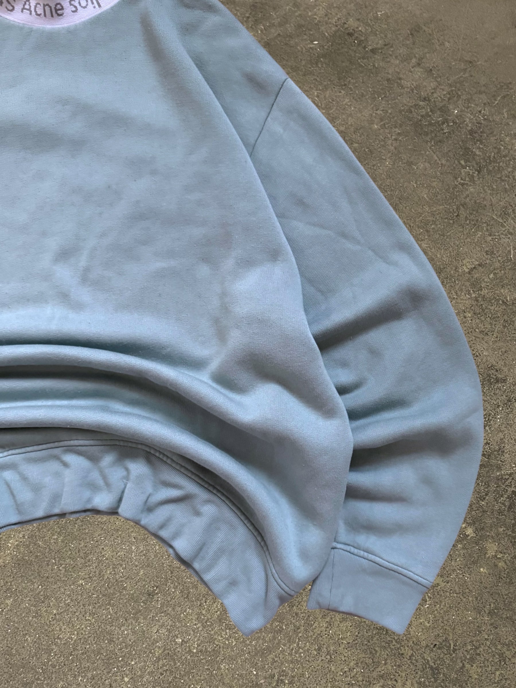 ACNE STUDIOS FULTON LOGO SWEATSHIRT