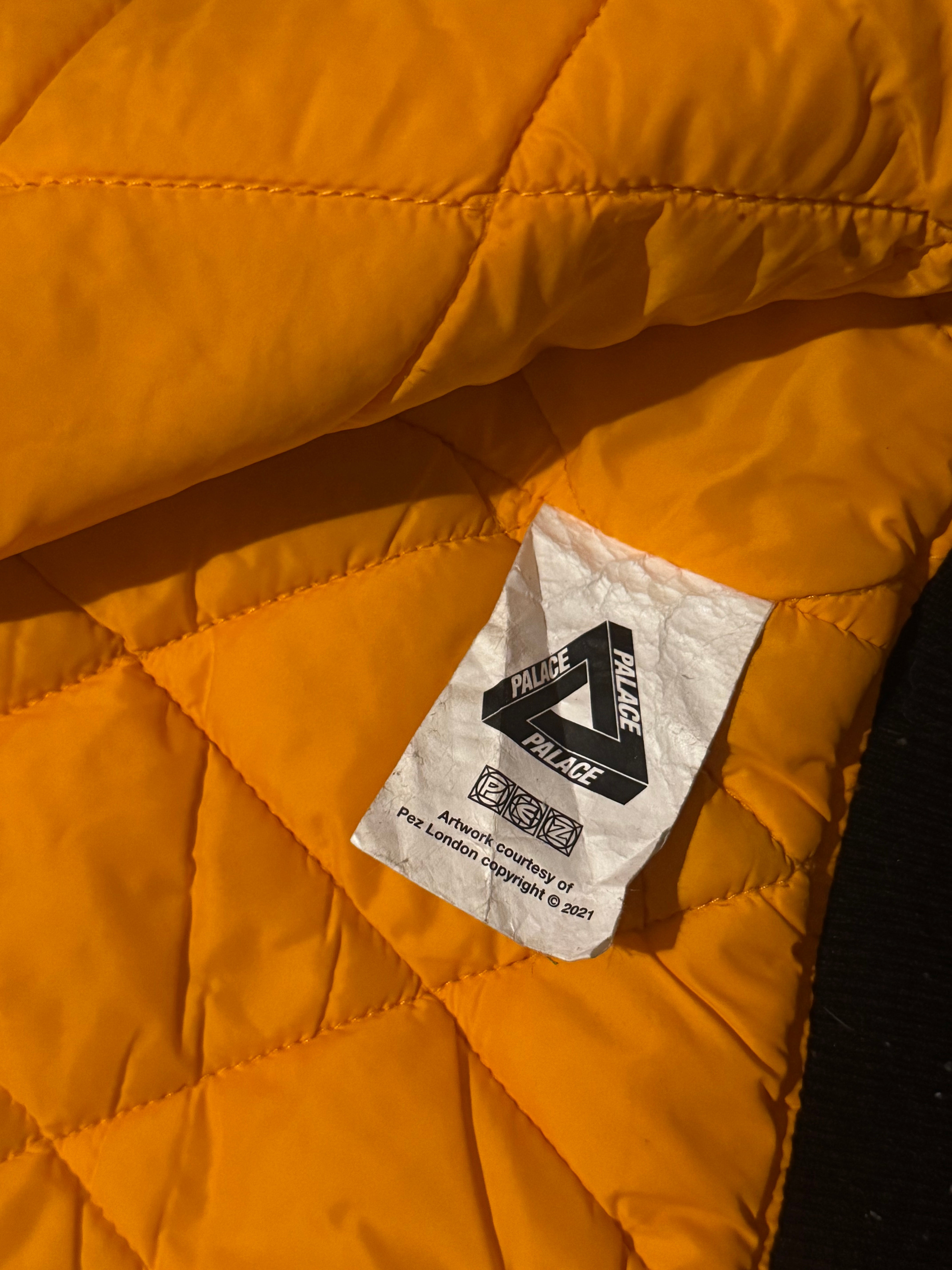 PALACE X PEZ PEZMAN MA1 BOMBER JACKET