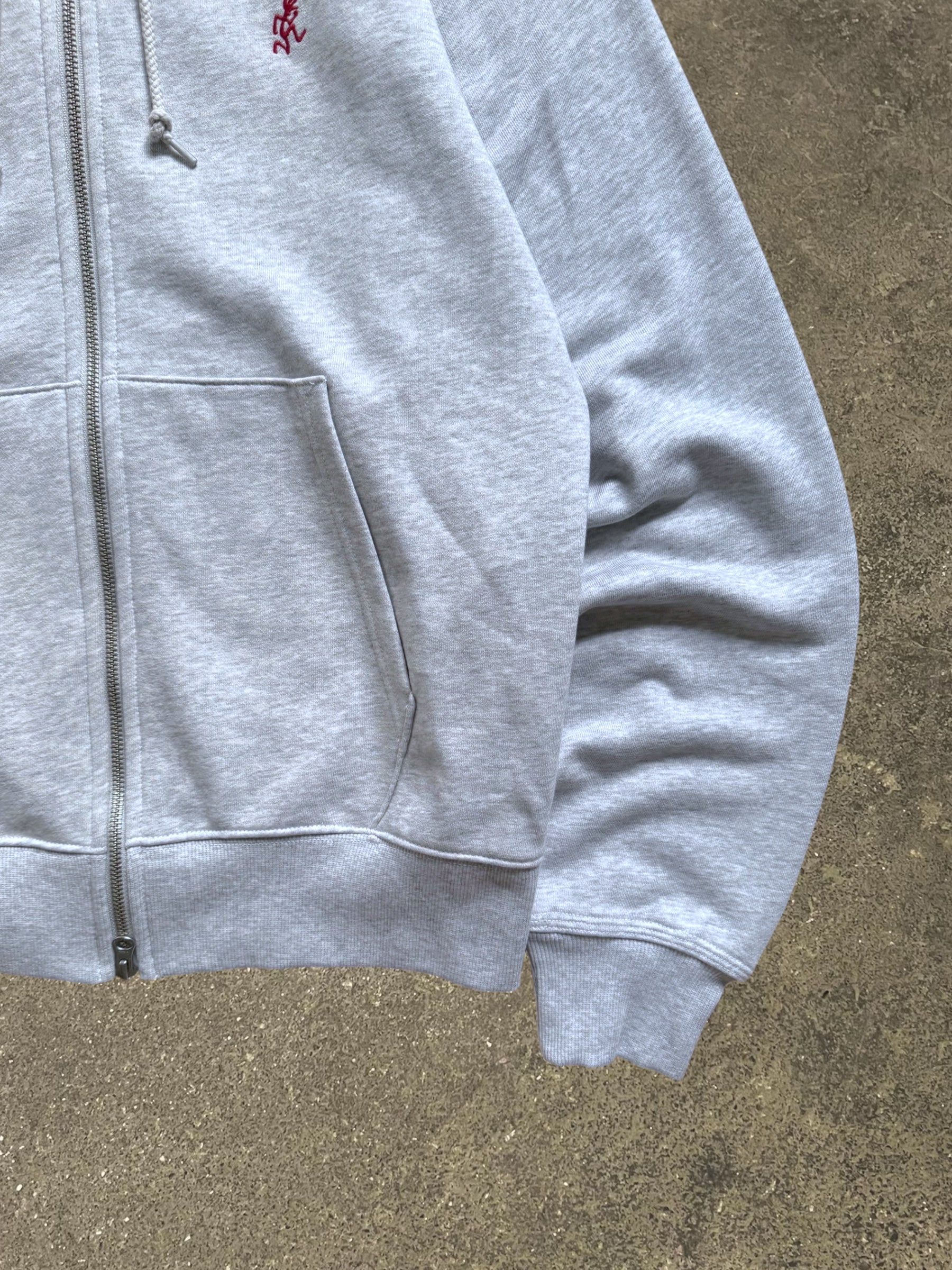 GRAMICCI ONE POINT ZIP-UP HOODIE