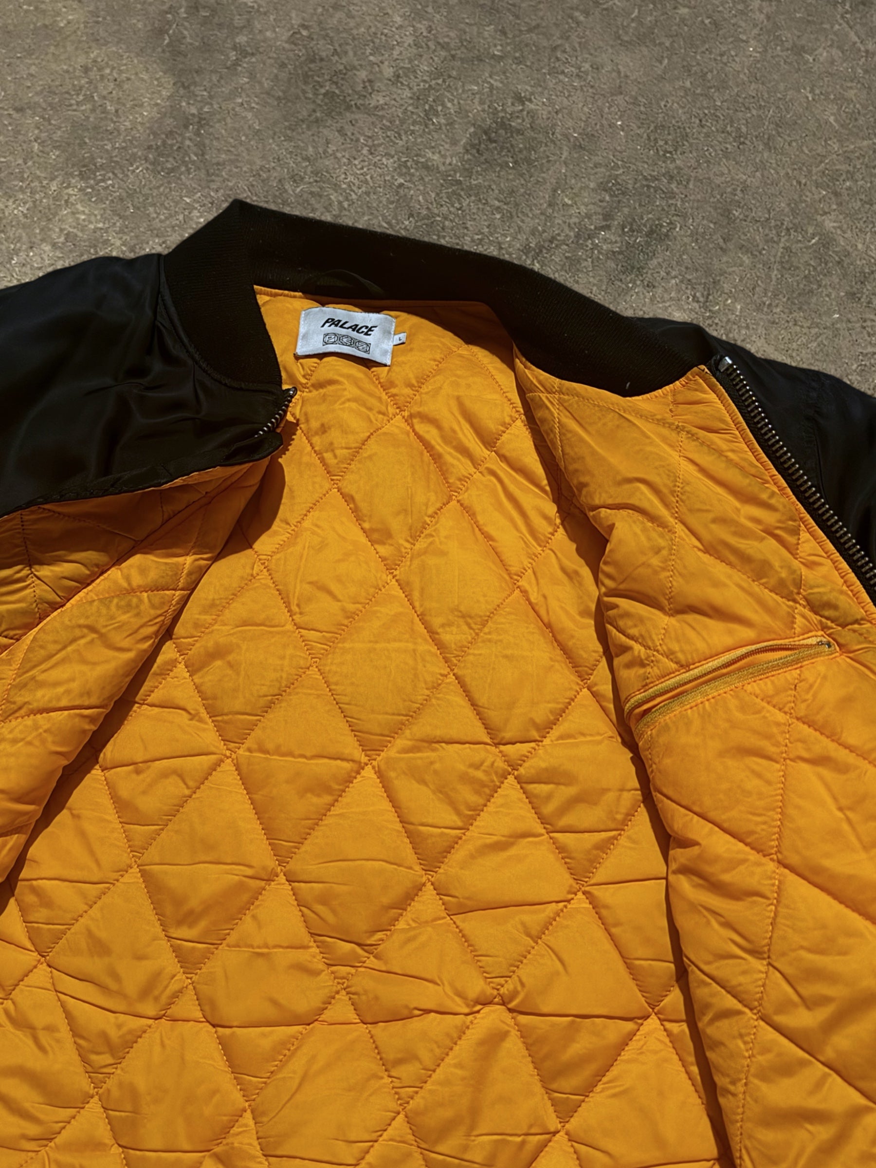 PALACE X PEZ PEZMAN MA1 BOMBER JACKET