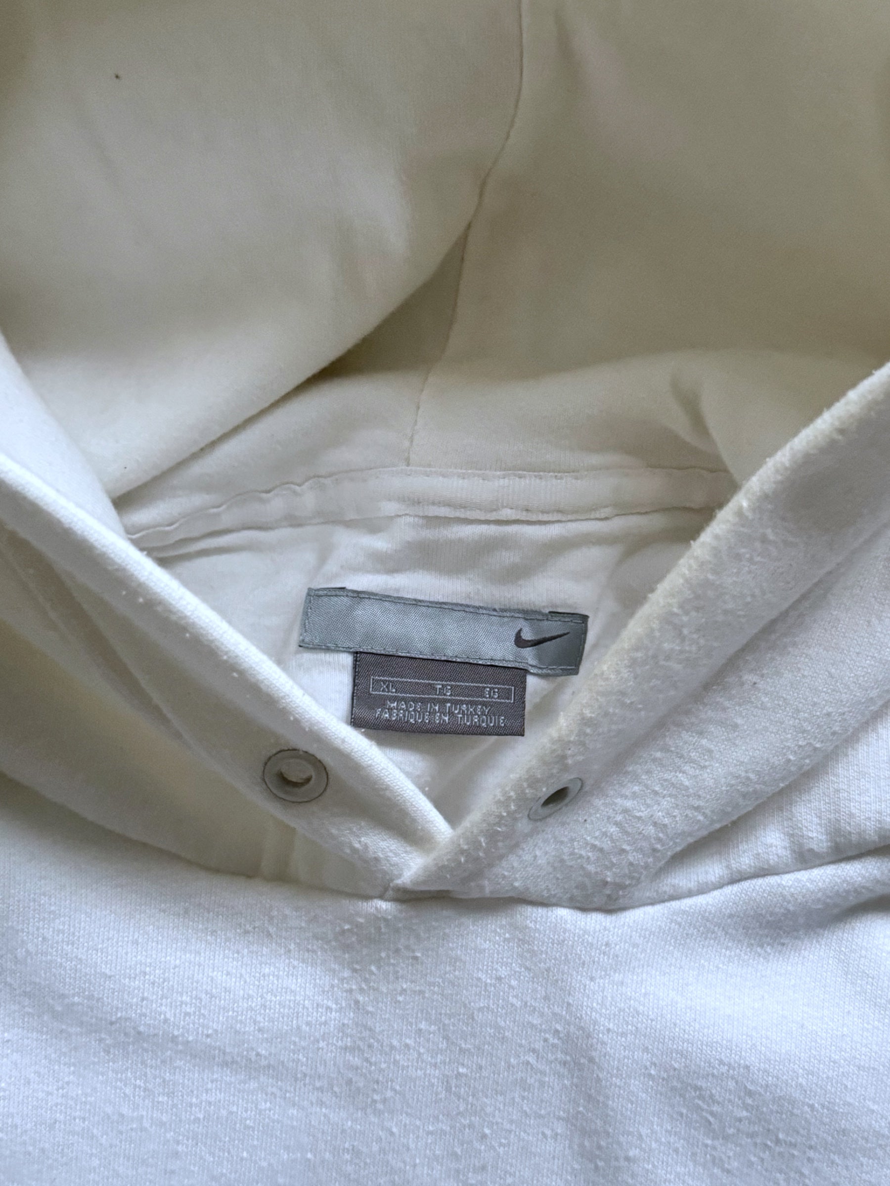 VINTAGE 00S NIKE MINI SWOOSH BOXY HOODIE