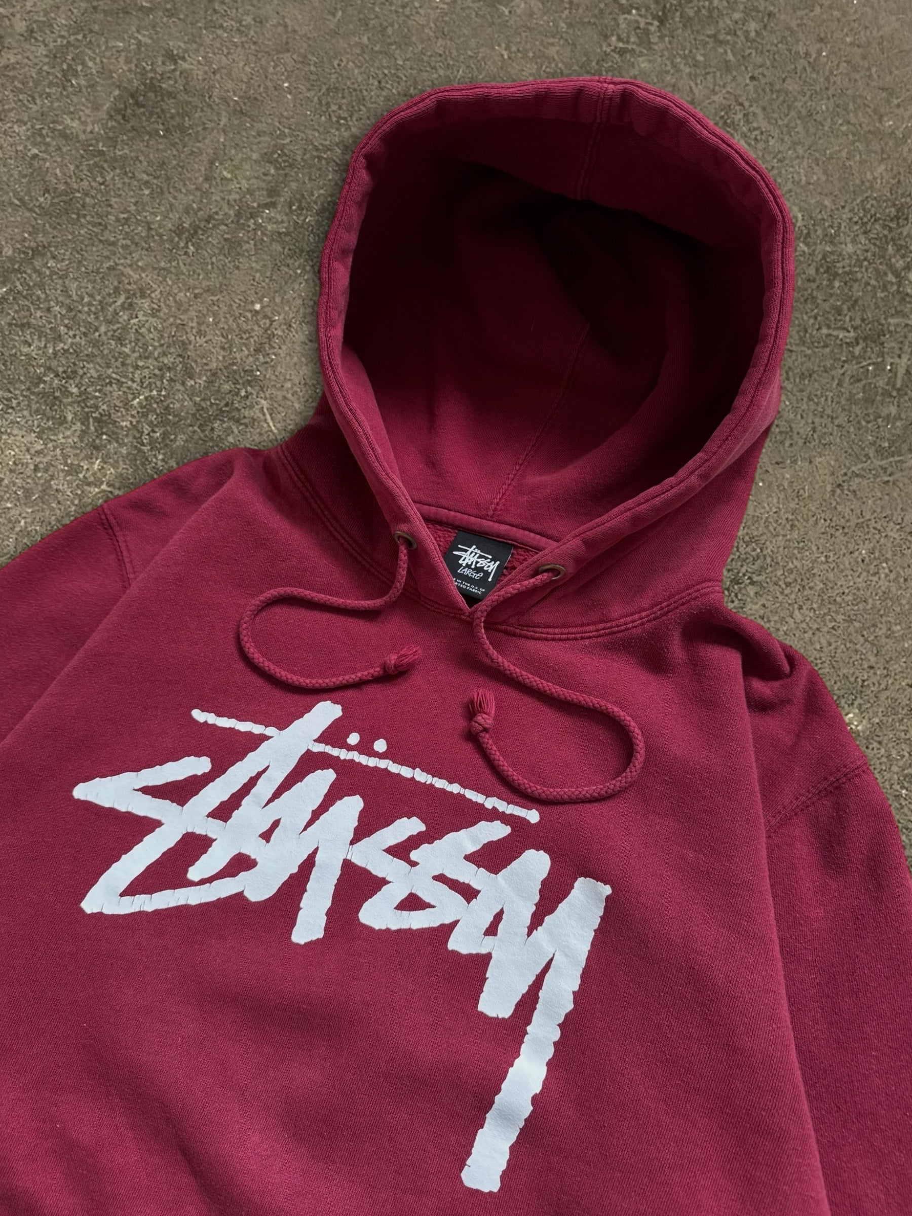 STÜSSY BIG LOGO HOODIE