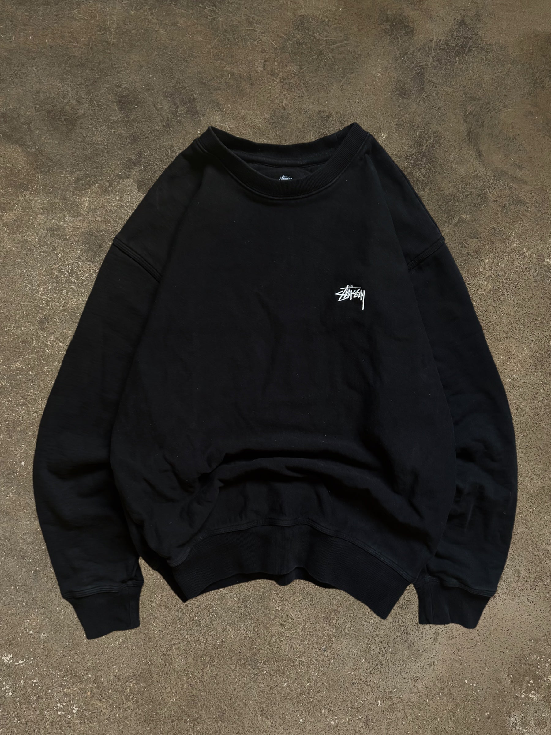 STÜSSY STOCK LOGO SWEATSHIRT