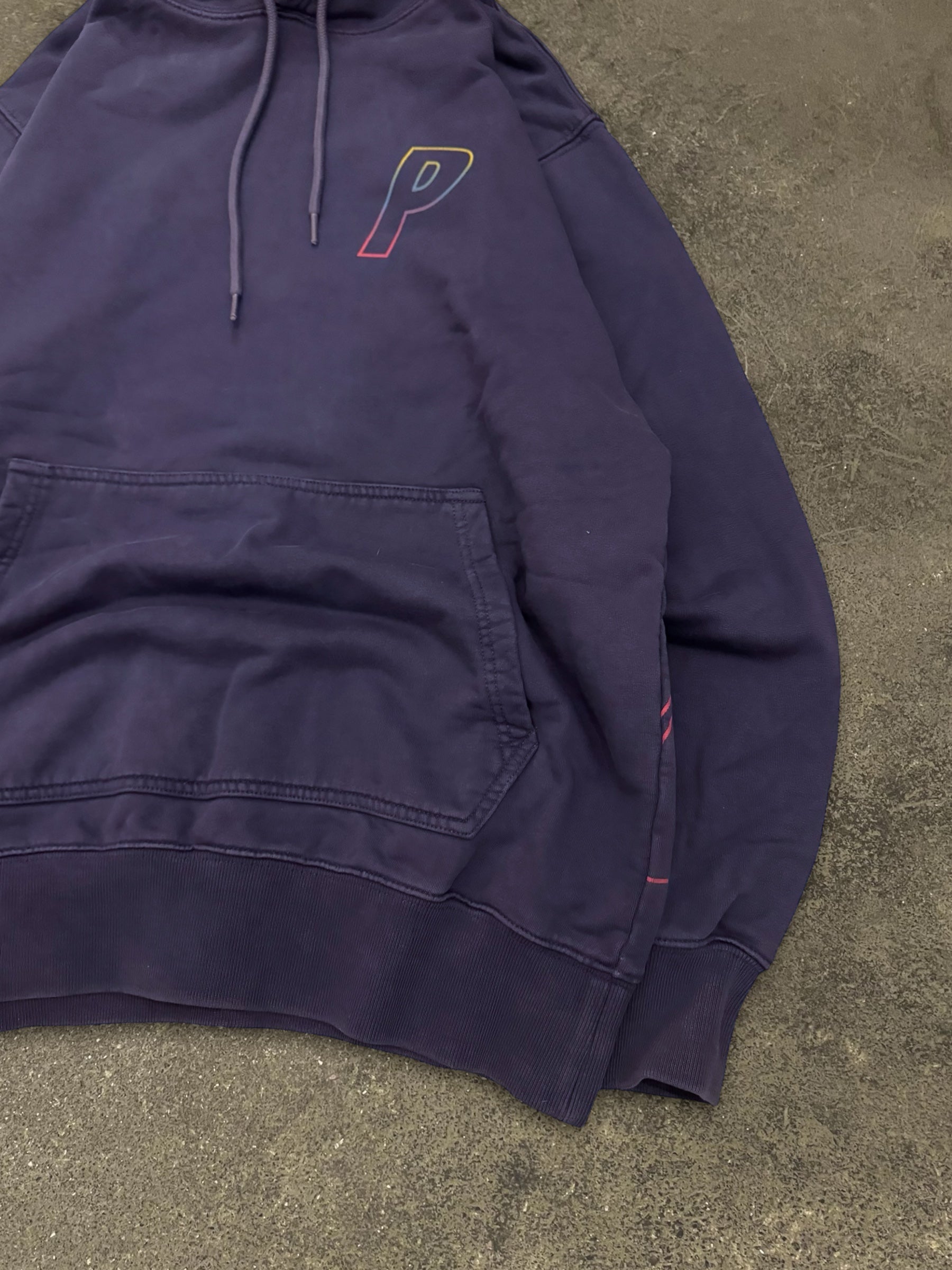 PALACE LINEAR TRIPLE FADE HOODIE