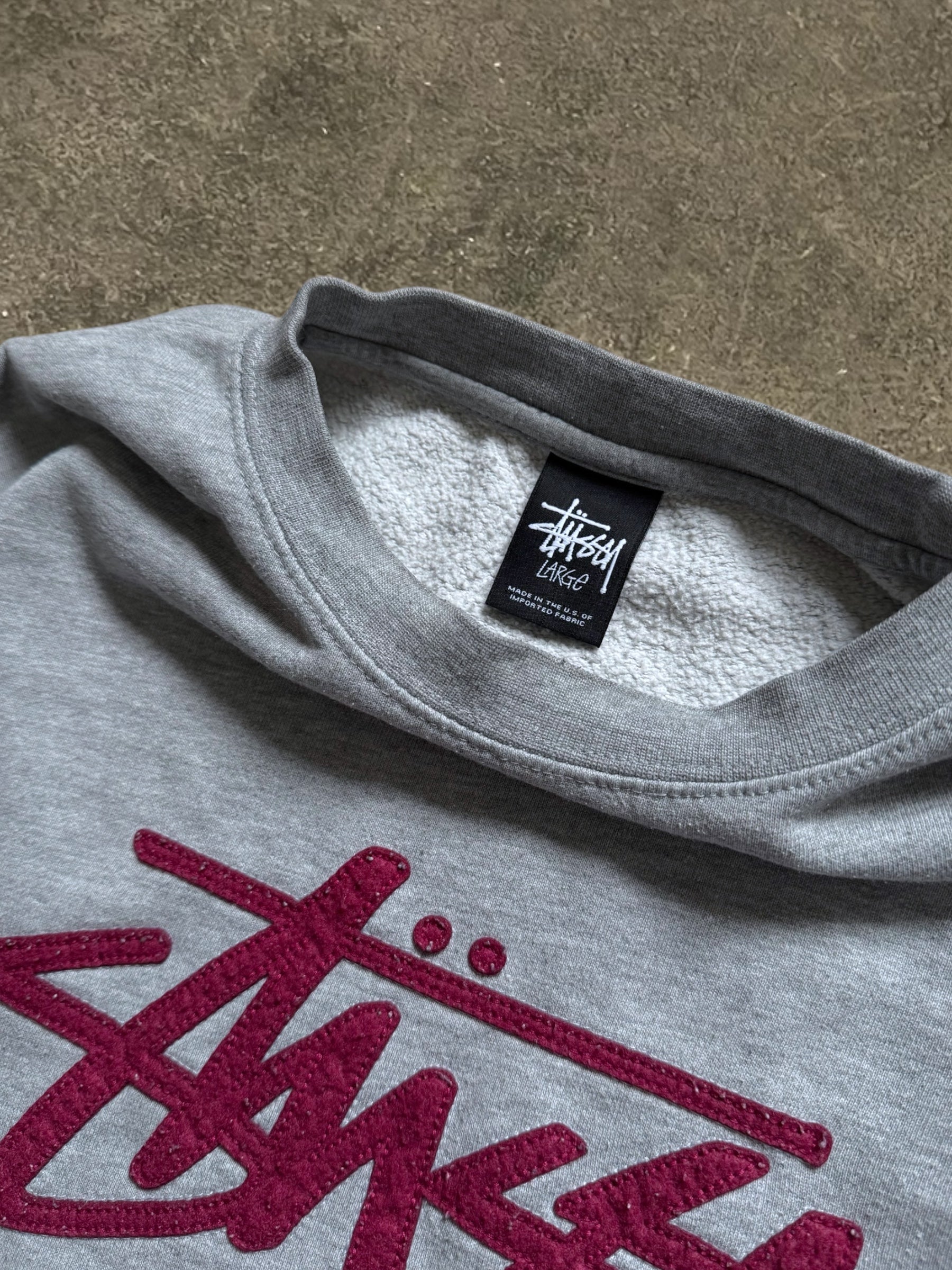 VINTAGE STÜSSY BIG LOGO SWEATSHIRT