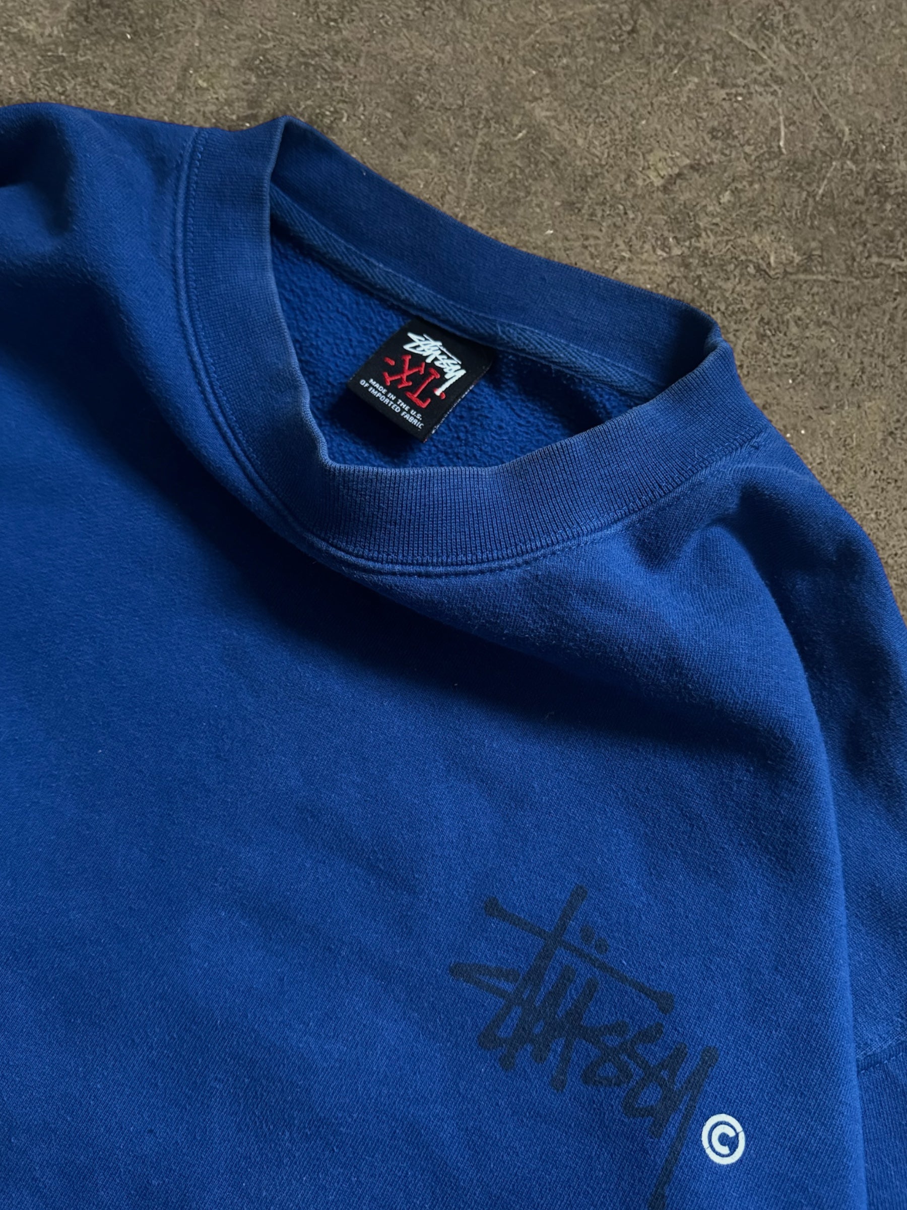 VINTAGE STÜSSY BASIC LOGO SWEATSHIRT