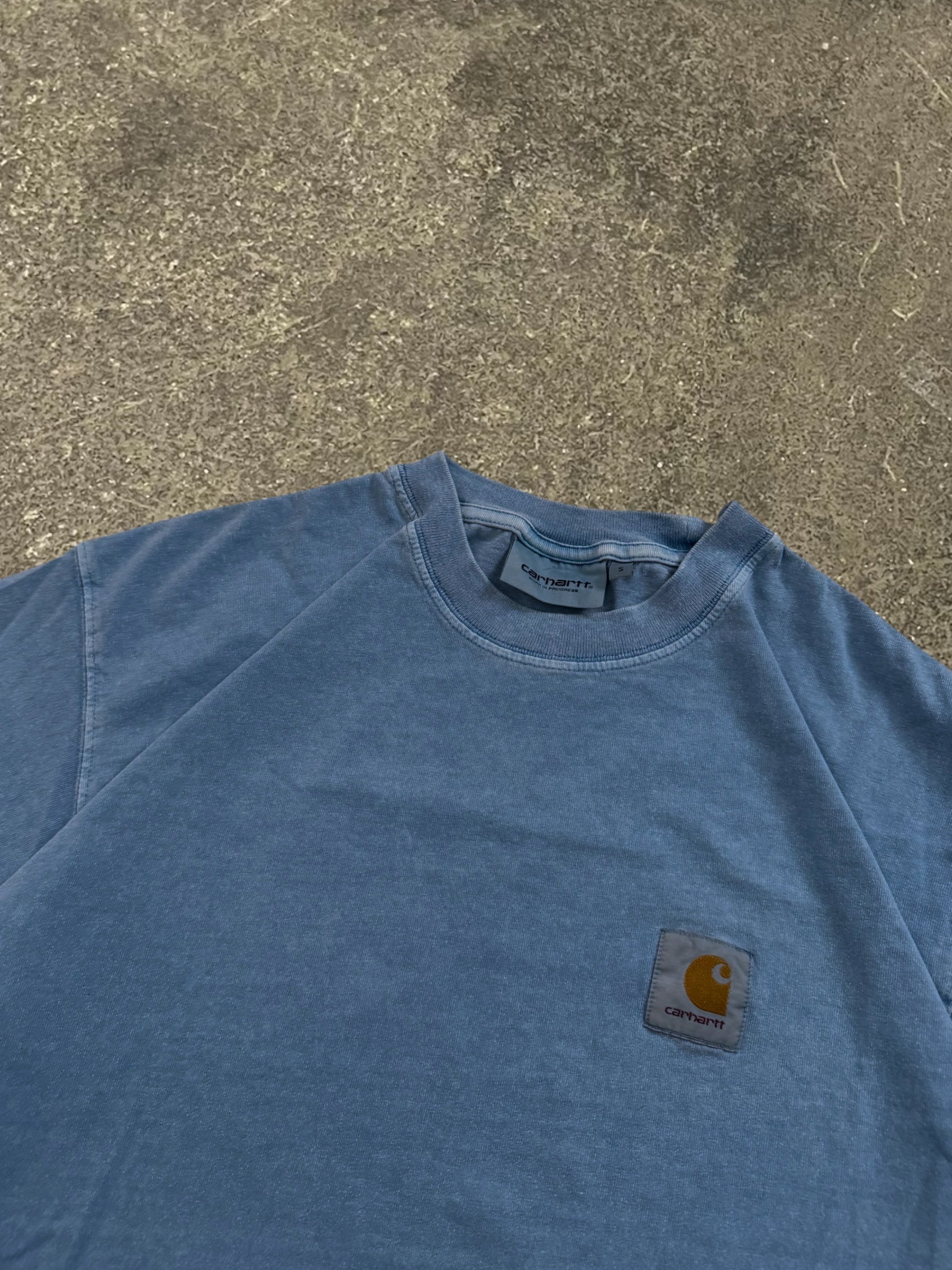 CARHARTT BLUE NELSON T-SHIRT