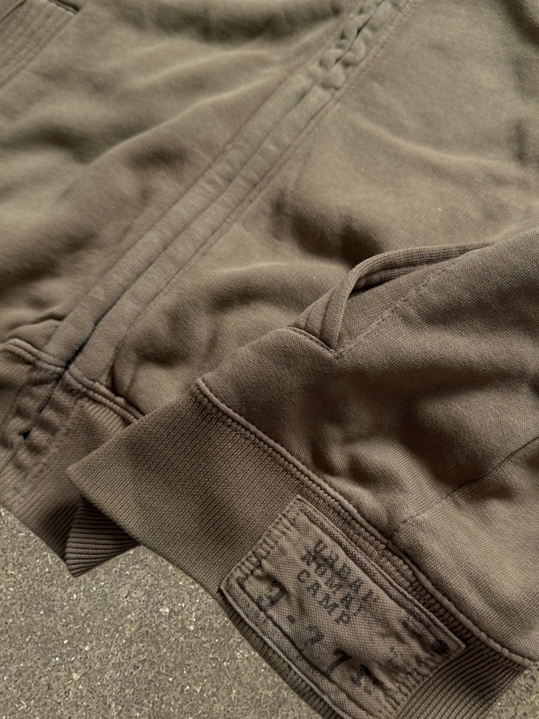 VINTAGE CAMEL ACTIVE ZIP-UP SWEATSHIRT