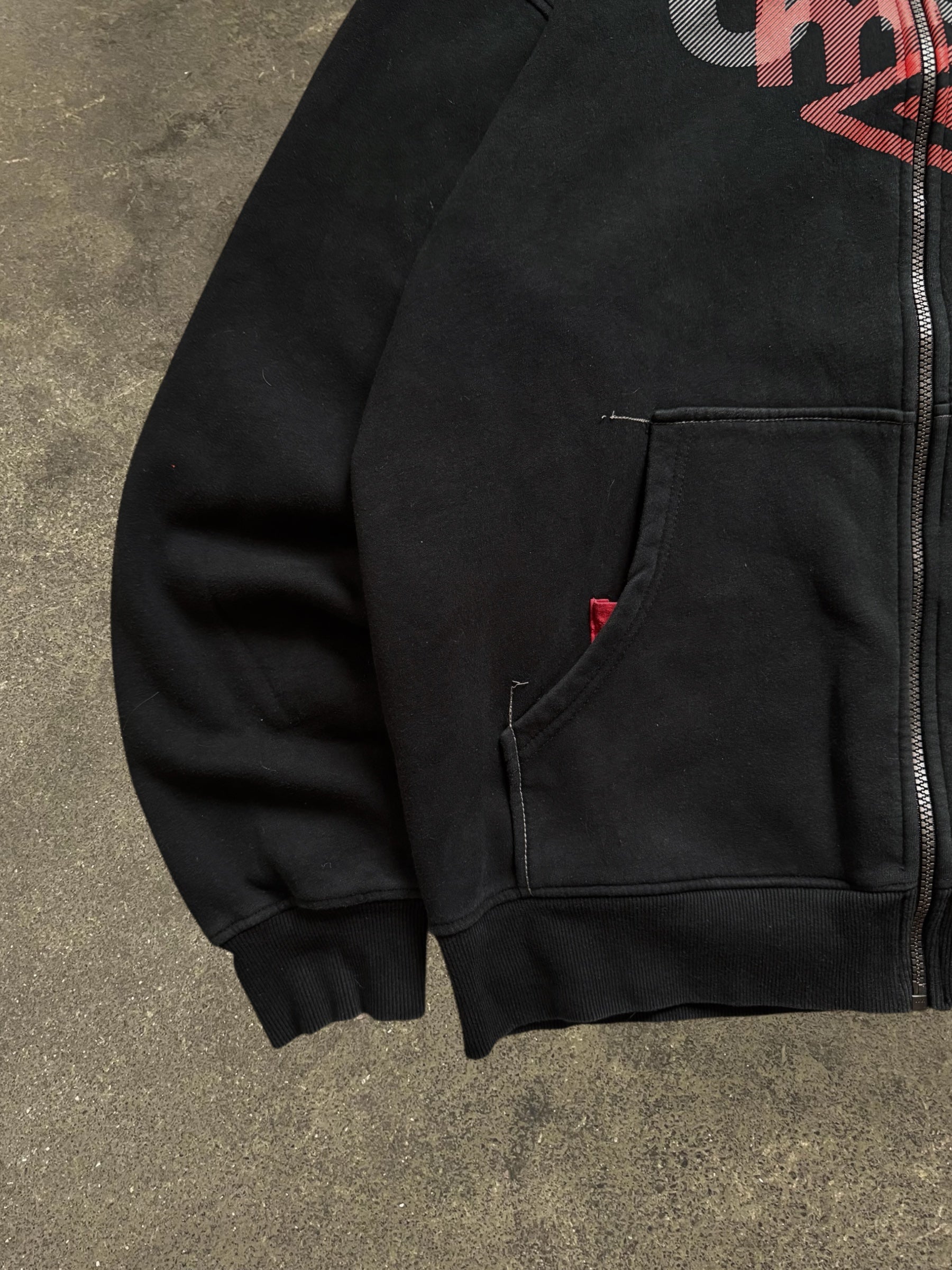 VINTAGE UMBRO ZIP-UP HOODIE