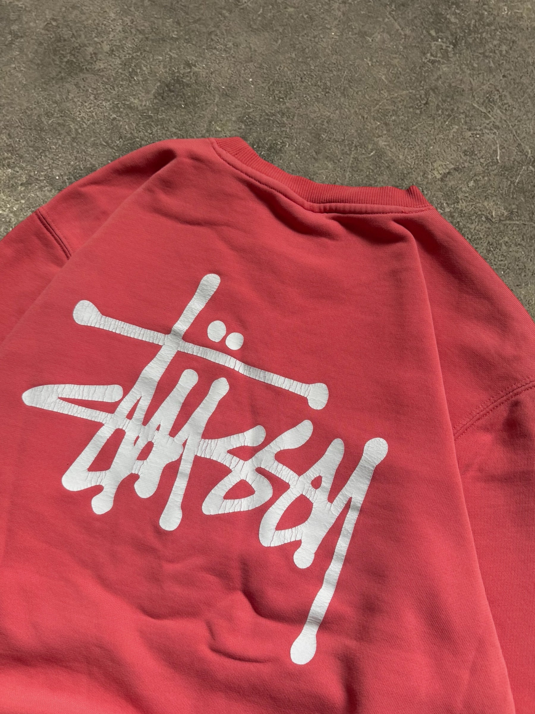 STÜSSY BASIC LOGO SWEATSHIRT
