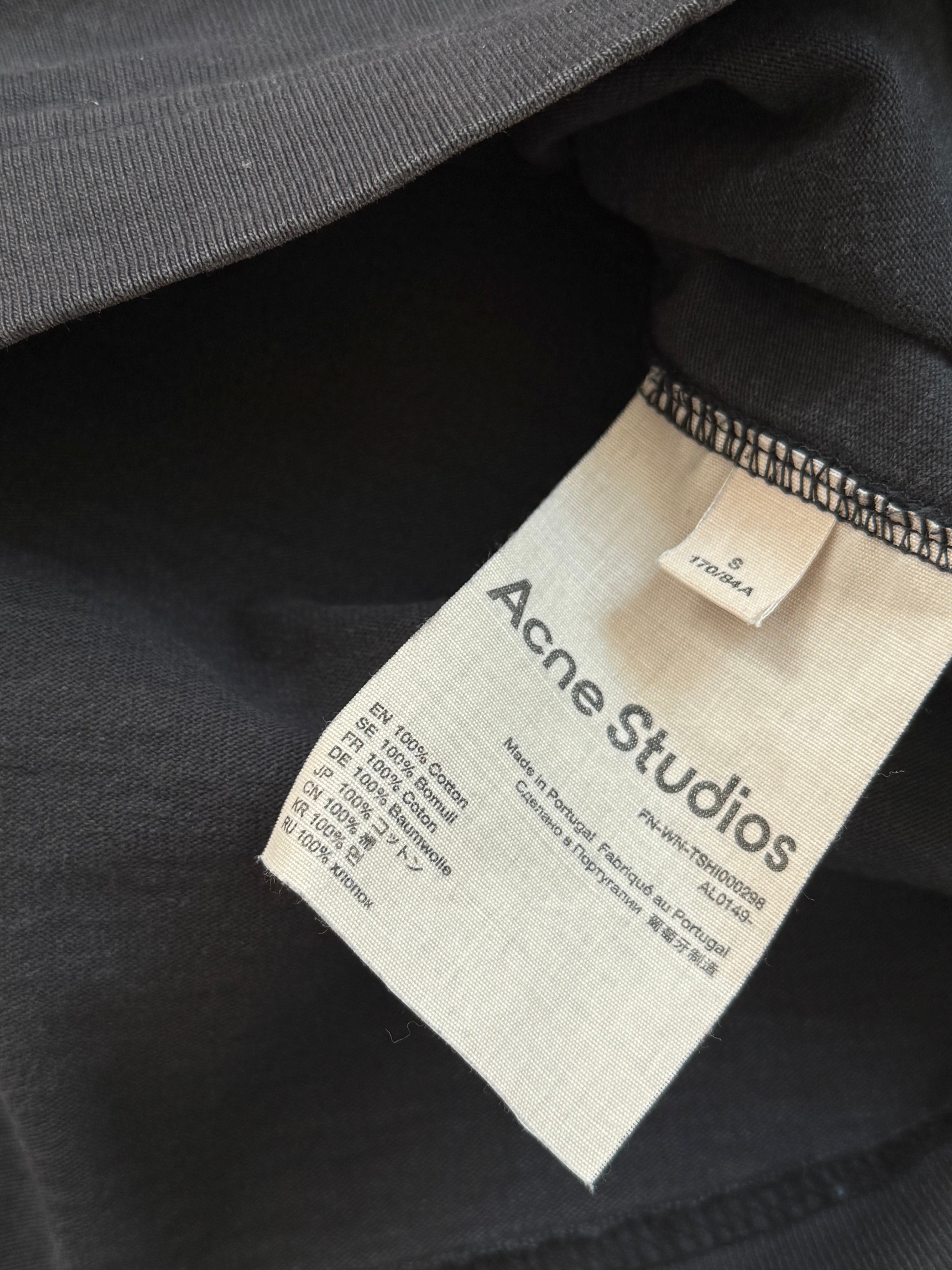 ACNE STUDIOS STAMP LOGO T-SHIRT