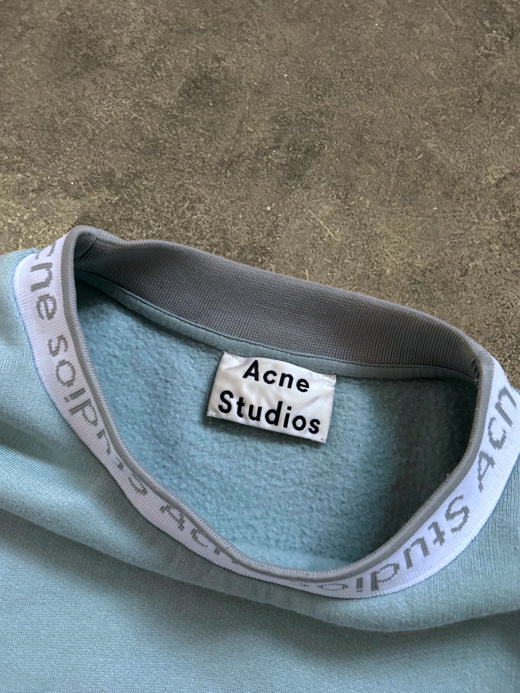 ACNE STUDIOS FULTON LOGO SWEATSHIRT
