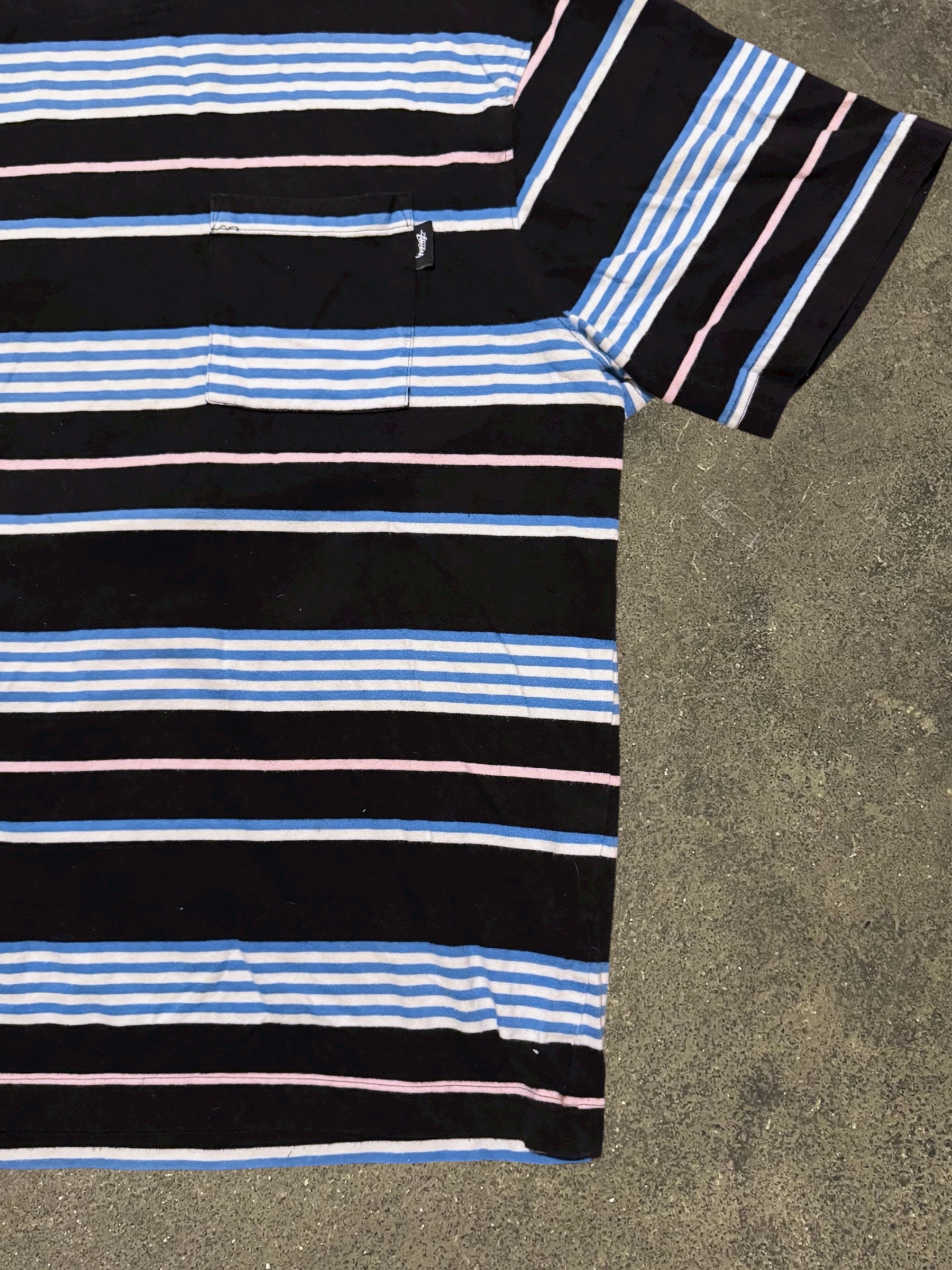 VINTAGE STÜSSY STRIPED T-SHIRT