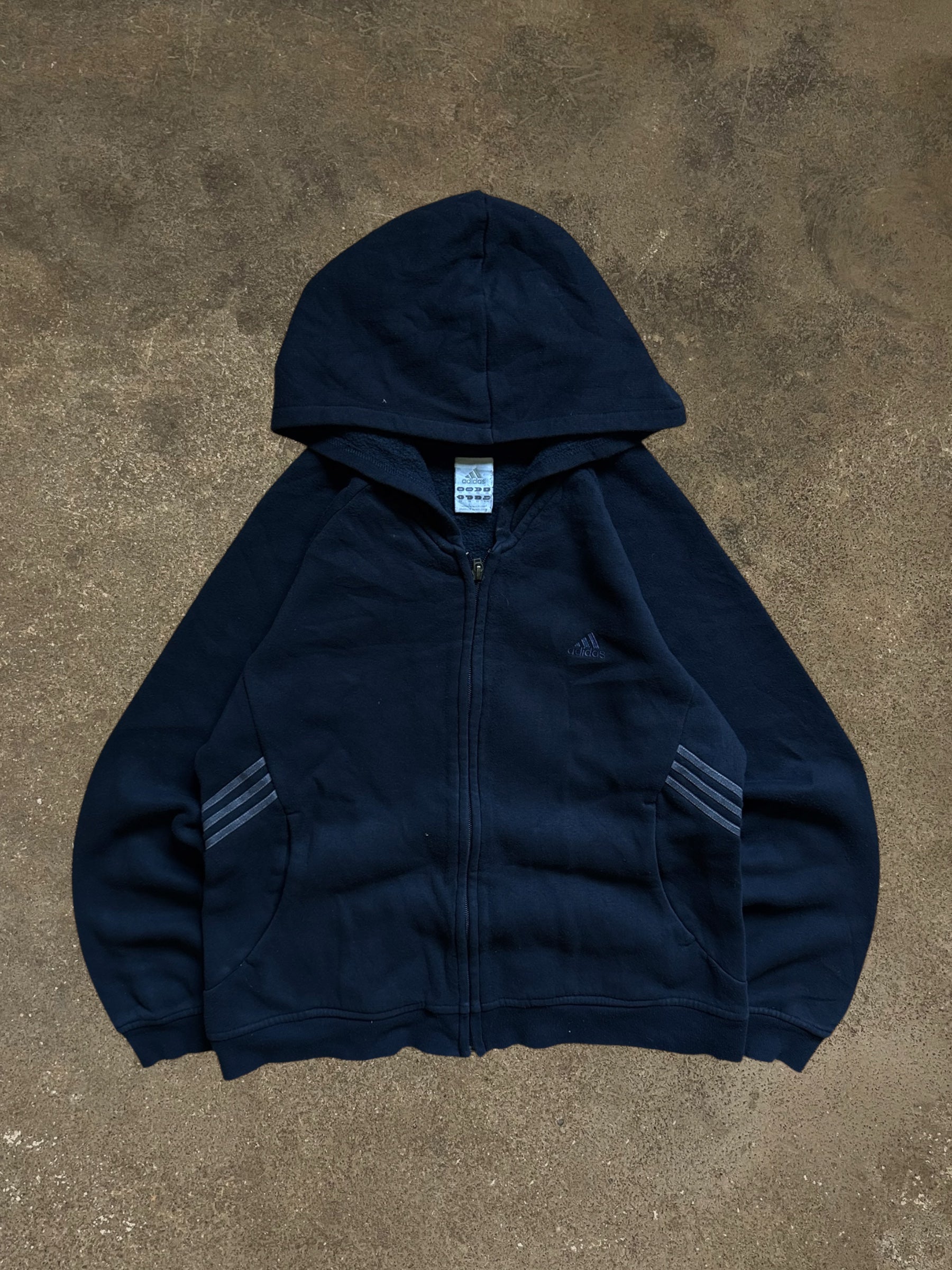 VINTAGE 00S ADIDAS ZIP-UP HOODIE