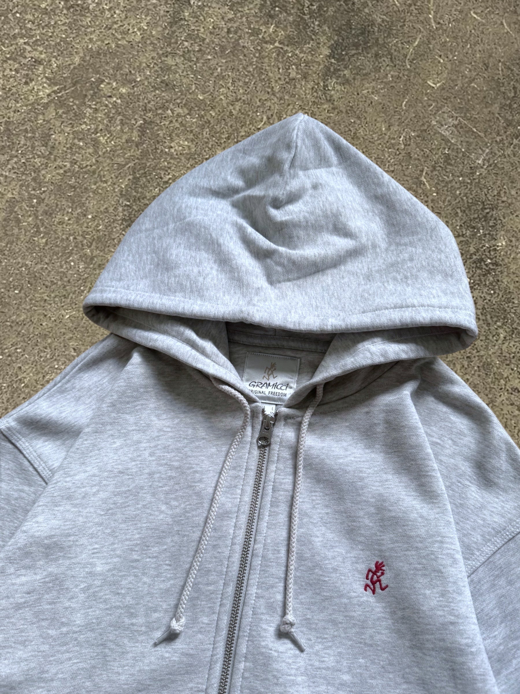 GRAMICCI ONE POINT ZIP-UP HOODIE
