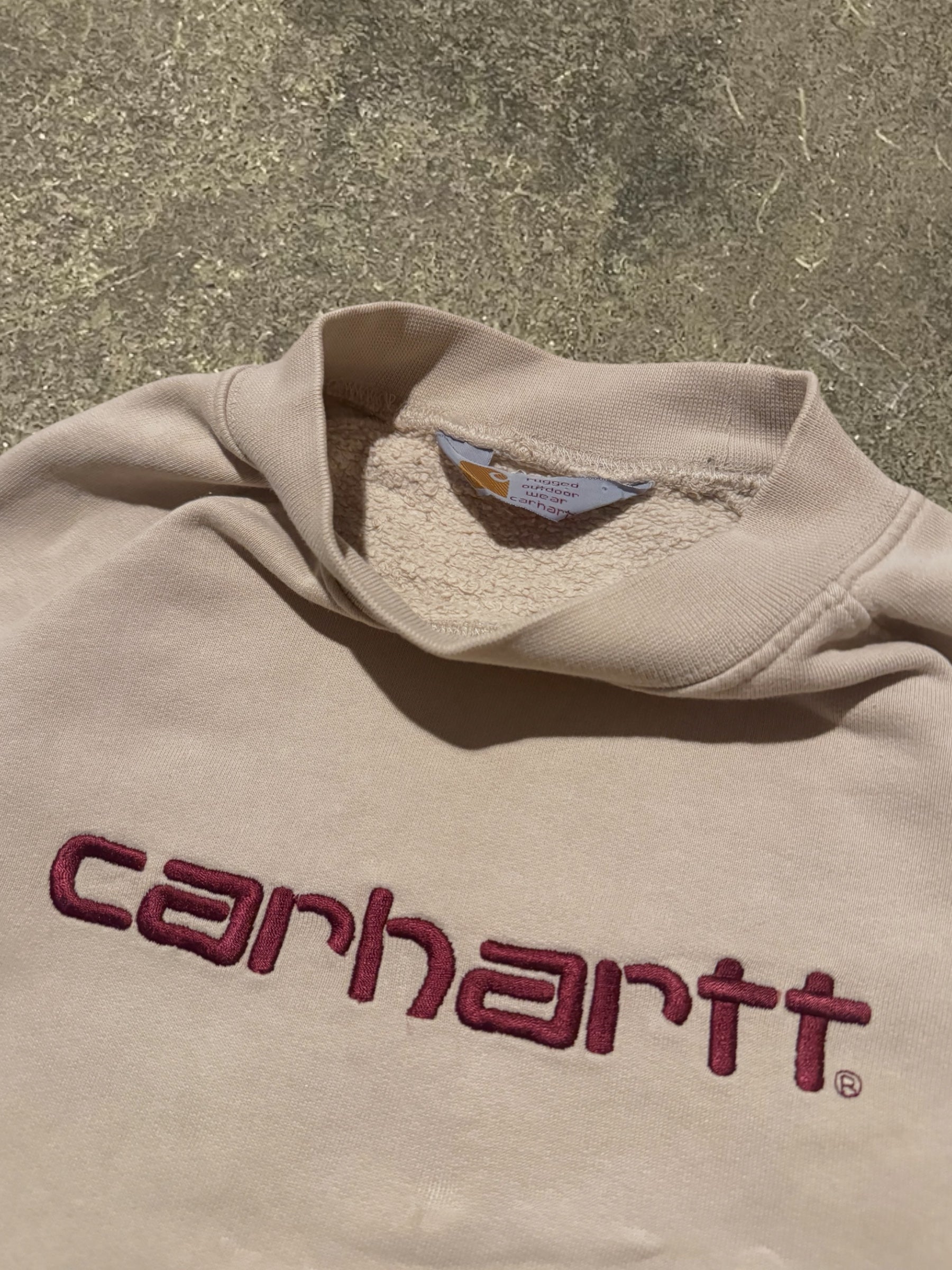 VINTAGE CARHARTT LOGO SWEATSHIRT