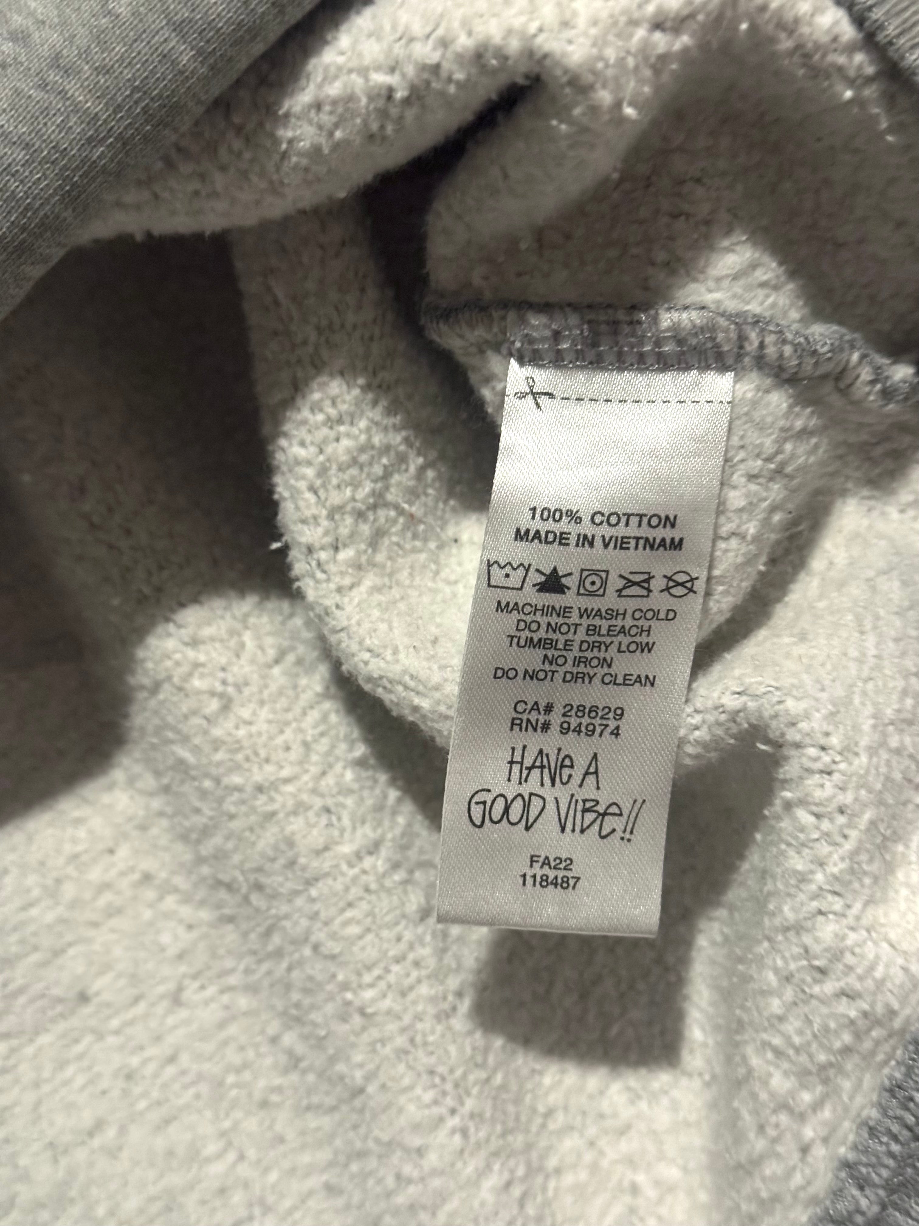 STÜSSY GREY SPORT SWEATSHIRT