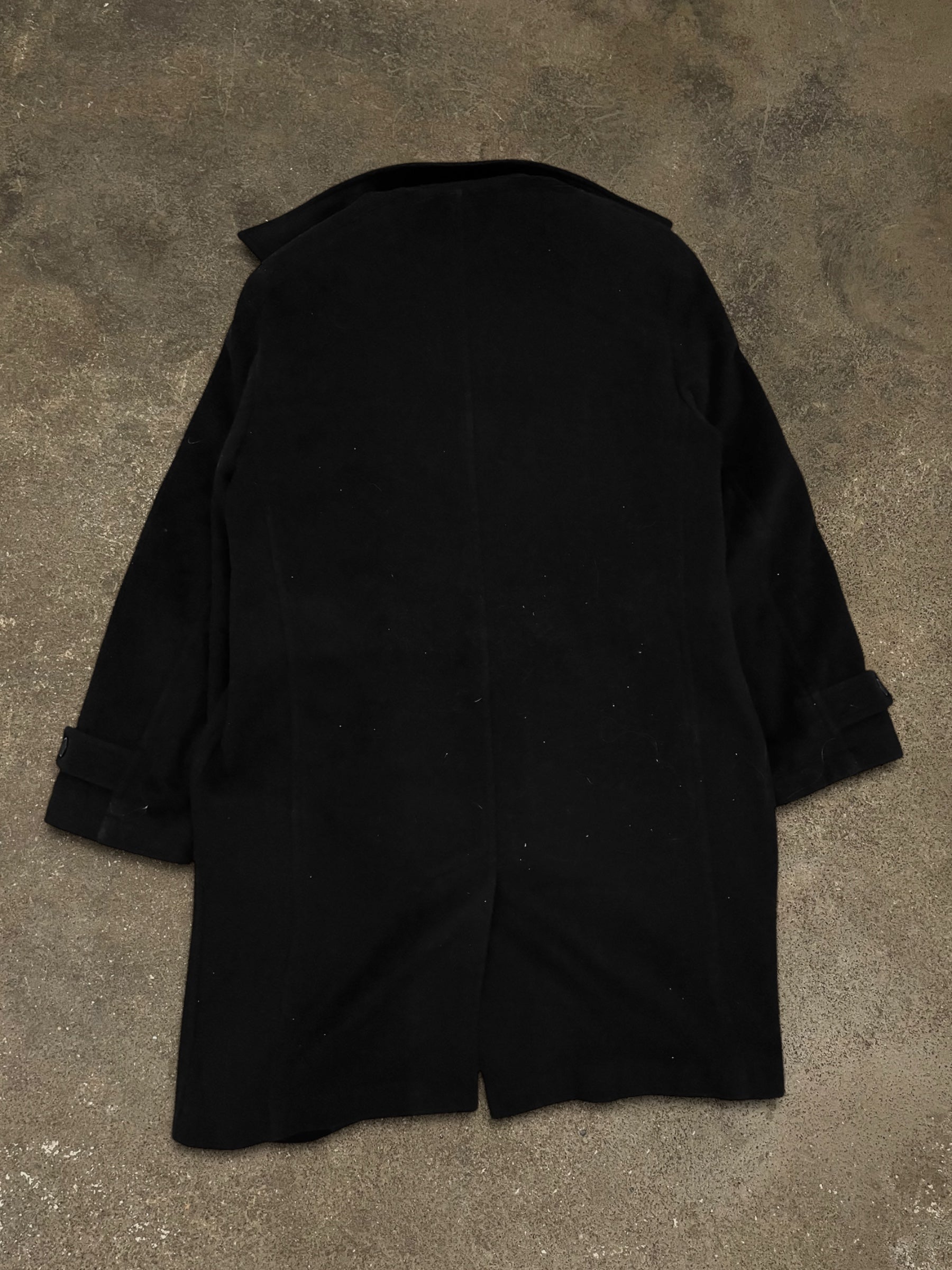 VINTAGE WOOL TRENCH COAT