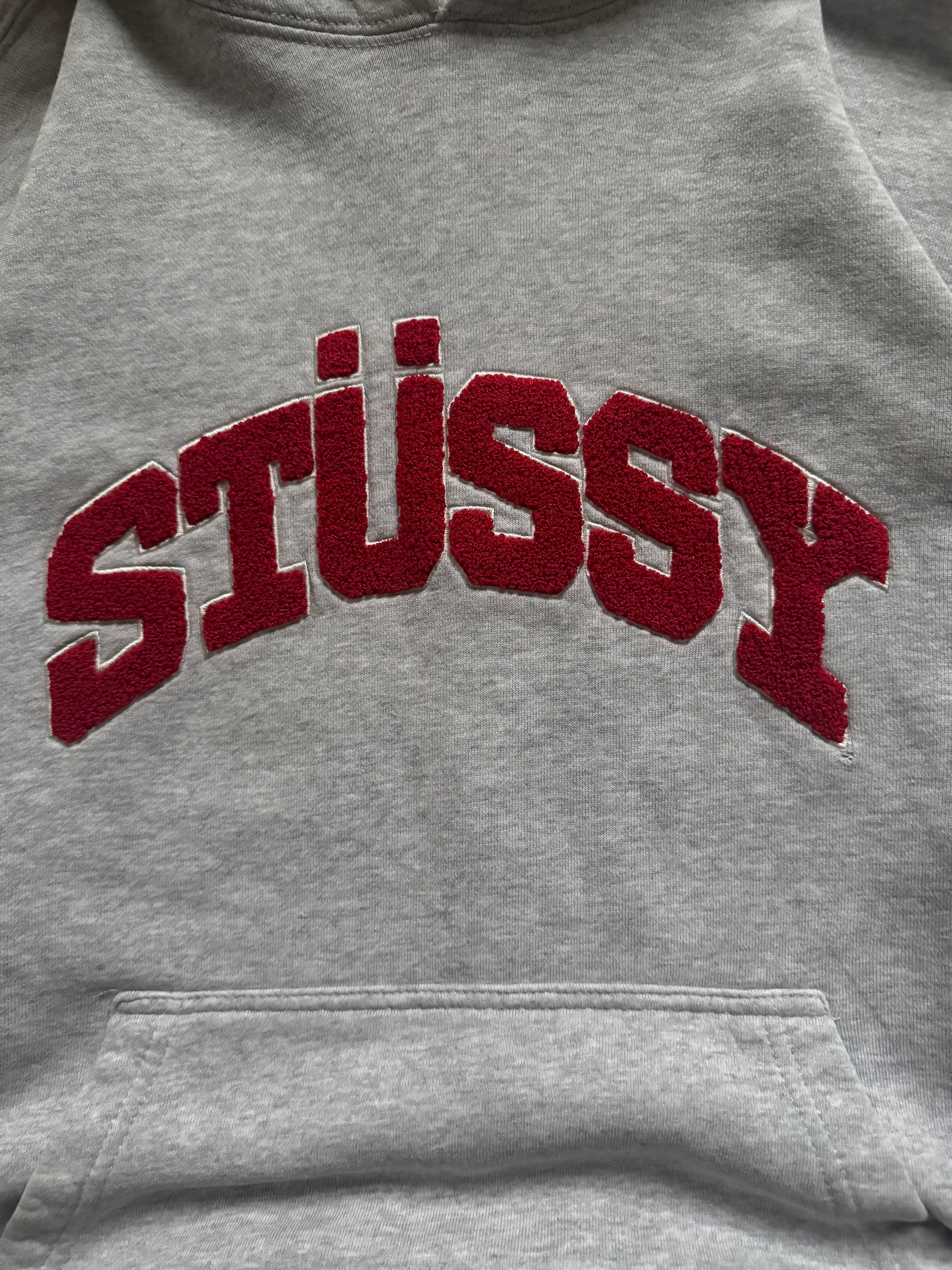 STÜSSY CHENILLE ARCH LOGO HOODIE