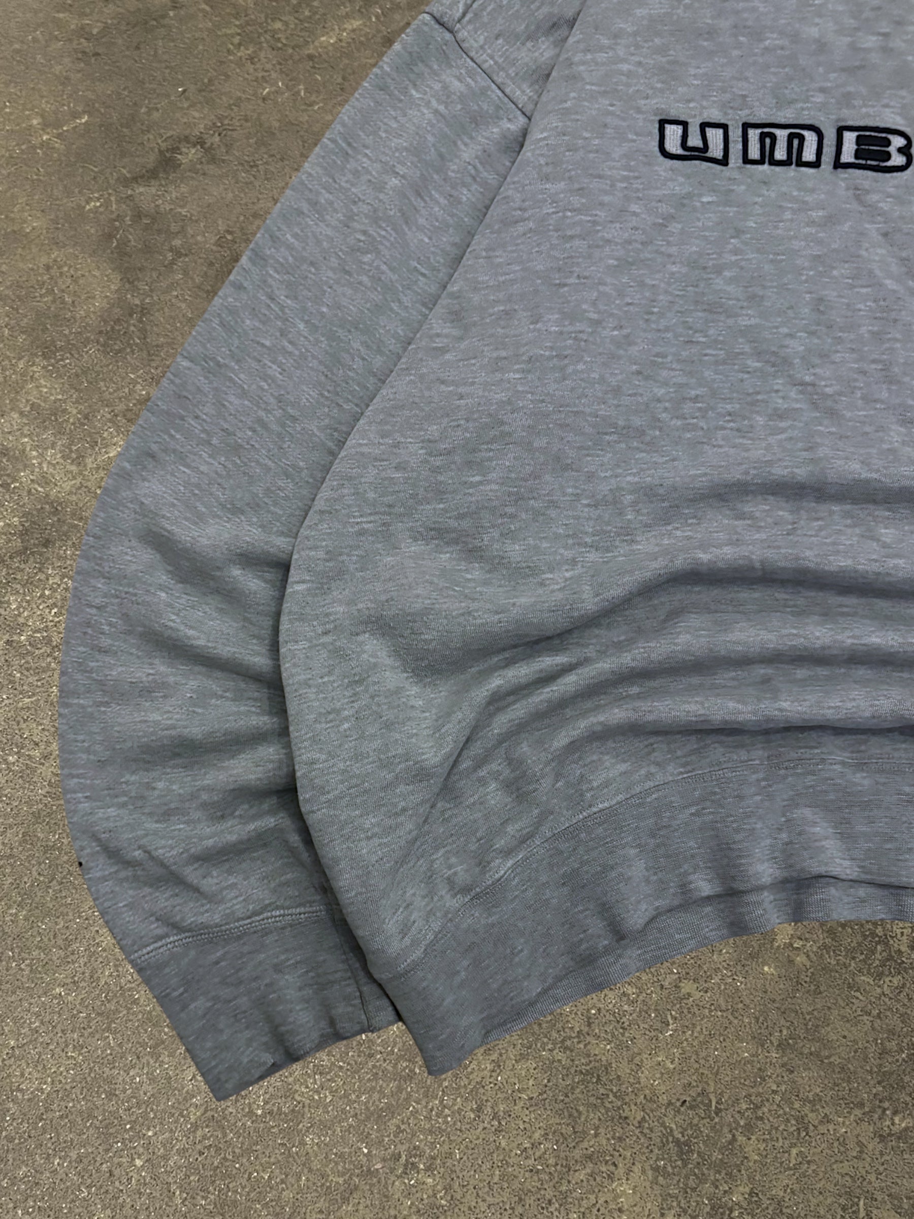 VINTAGE GREY UMBRO HOODIE