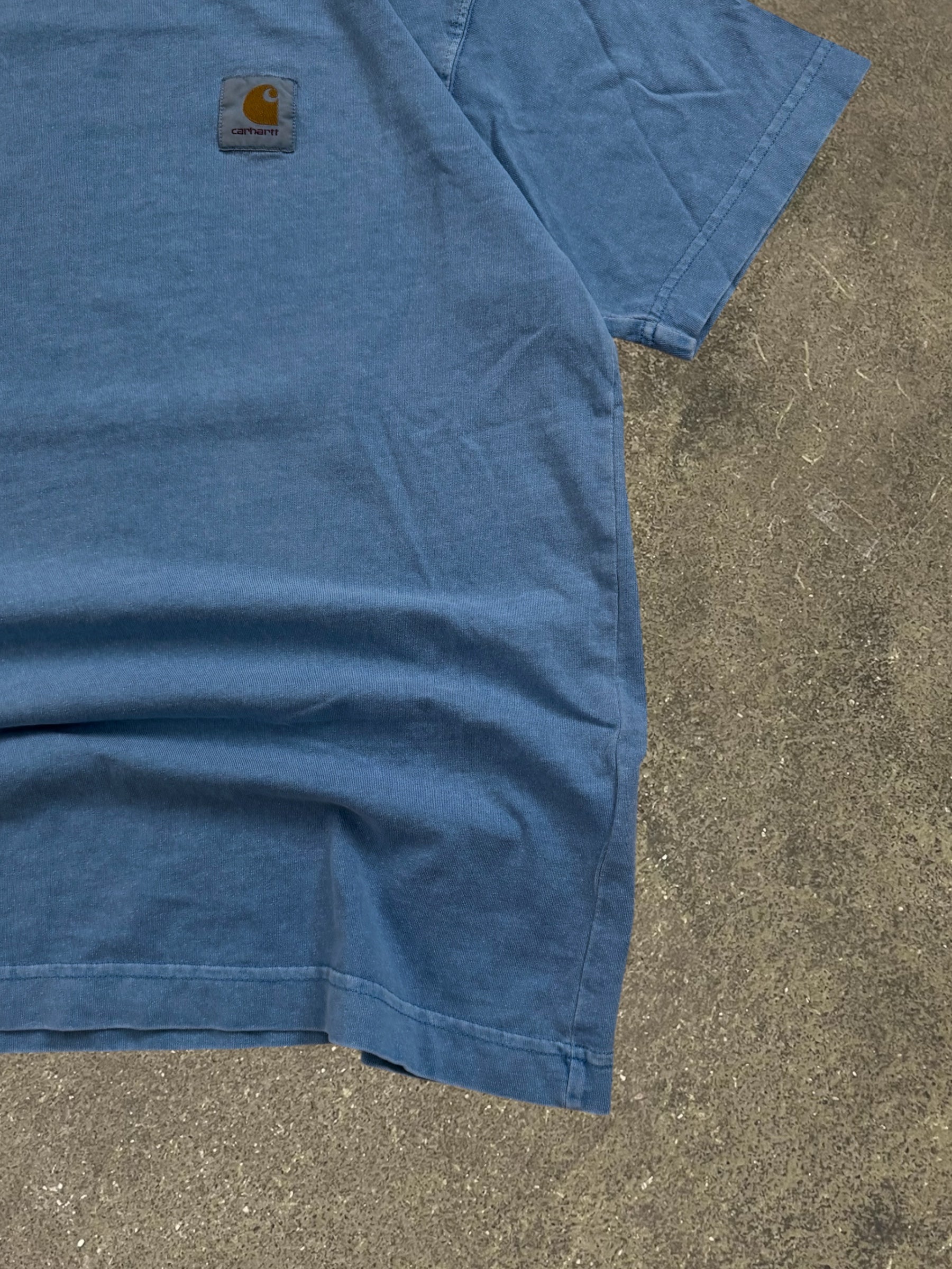CARHARTT BLUE NELSON T-SHIRT