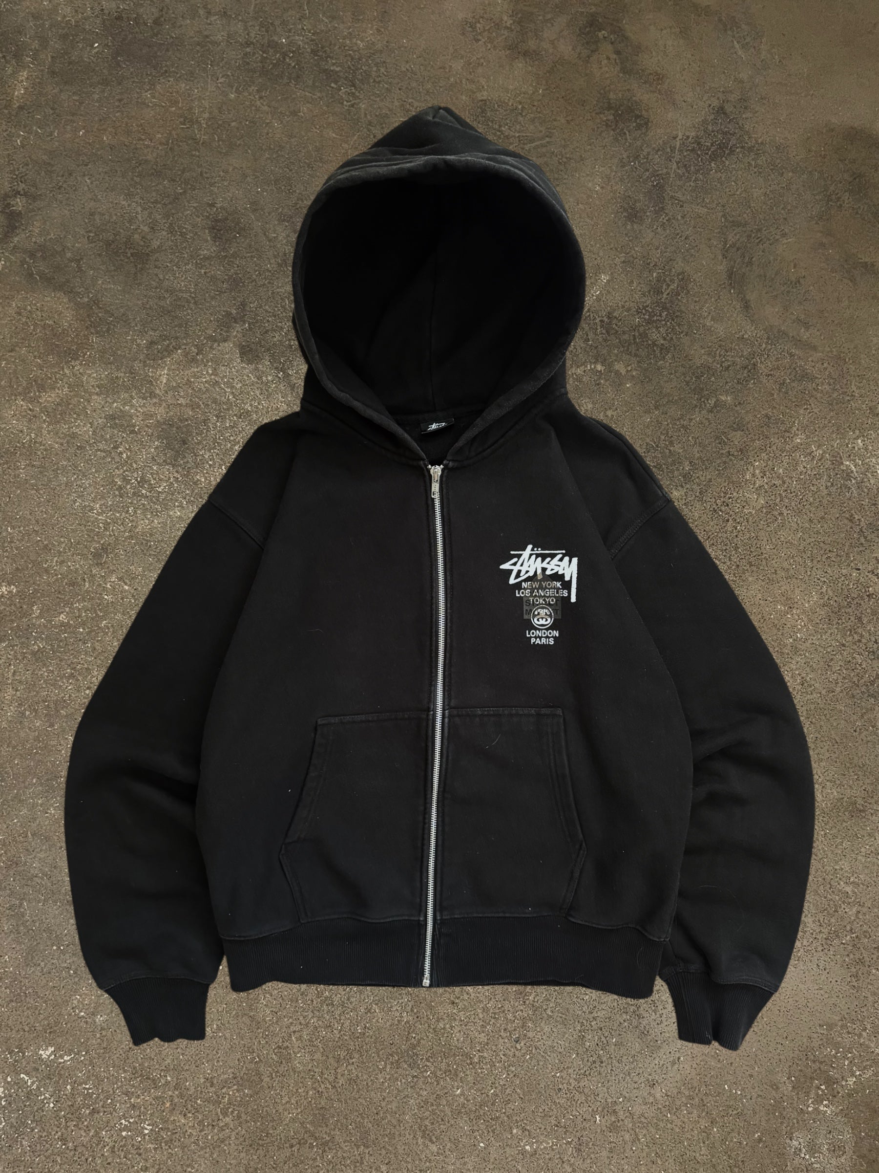 STÜSSY X DOVER STREET MARKET WORLD TOUR HOODIE
