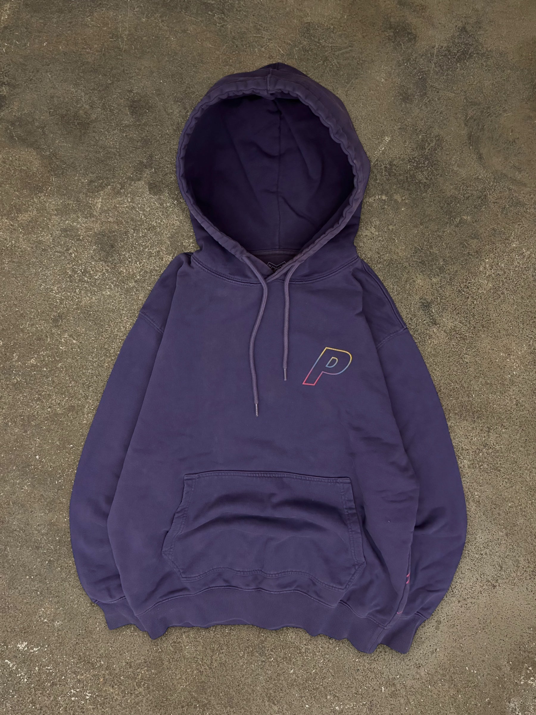 PALACE LINEAR TRIPLE FADE HOODIE