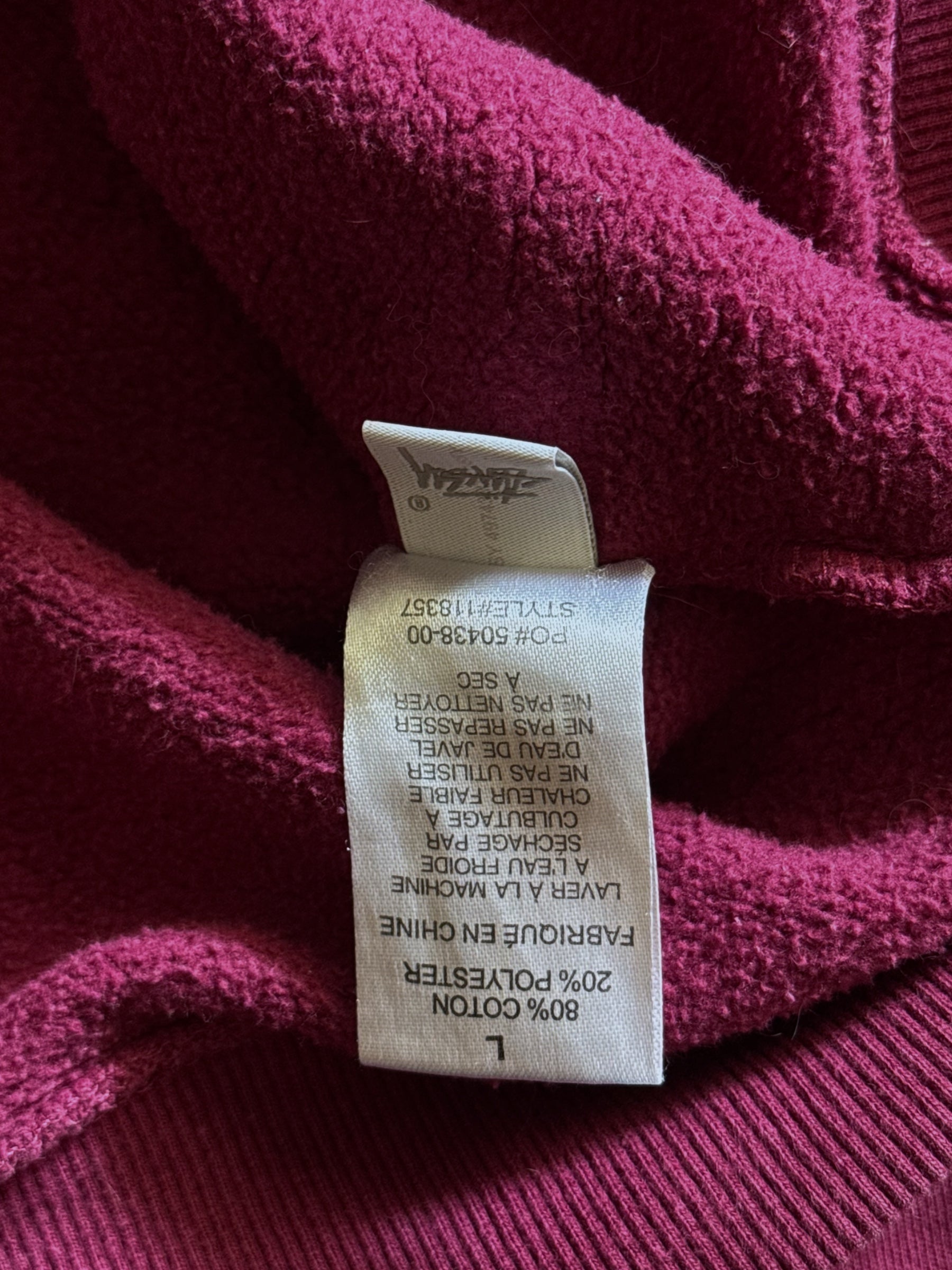 STÜSSY PRETTY LOGO HOODIE