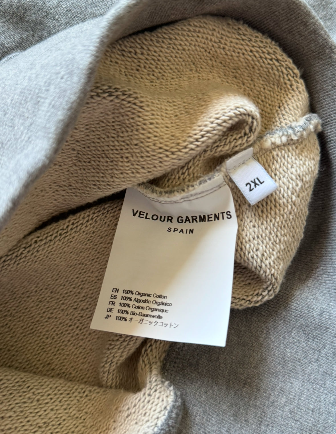 VELOUR GARMENTS 600 GSM BLANK SWEATSHIRT