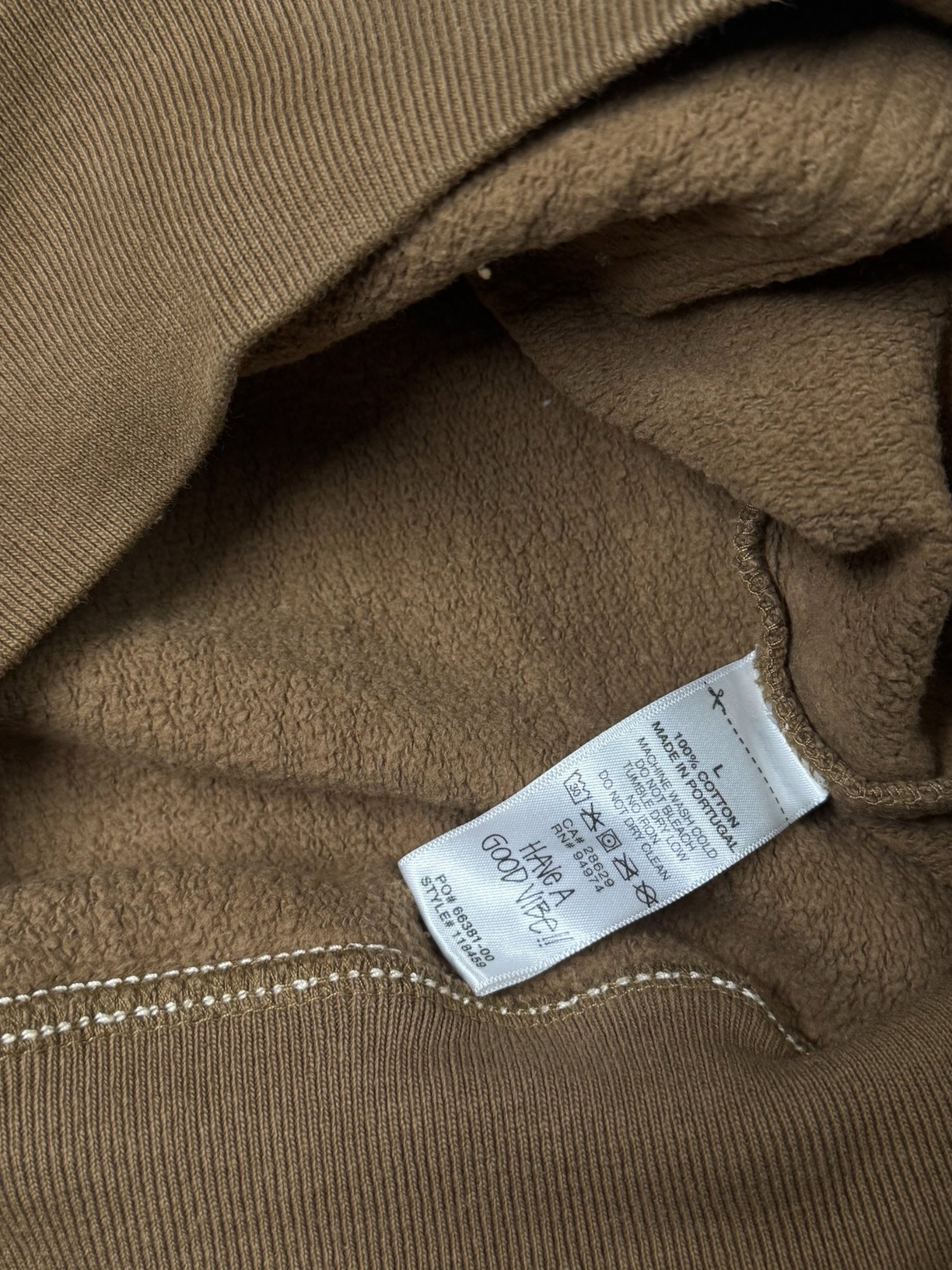 STÜSSY CONTRAST STITCH HOODIE