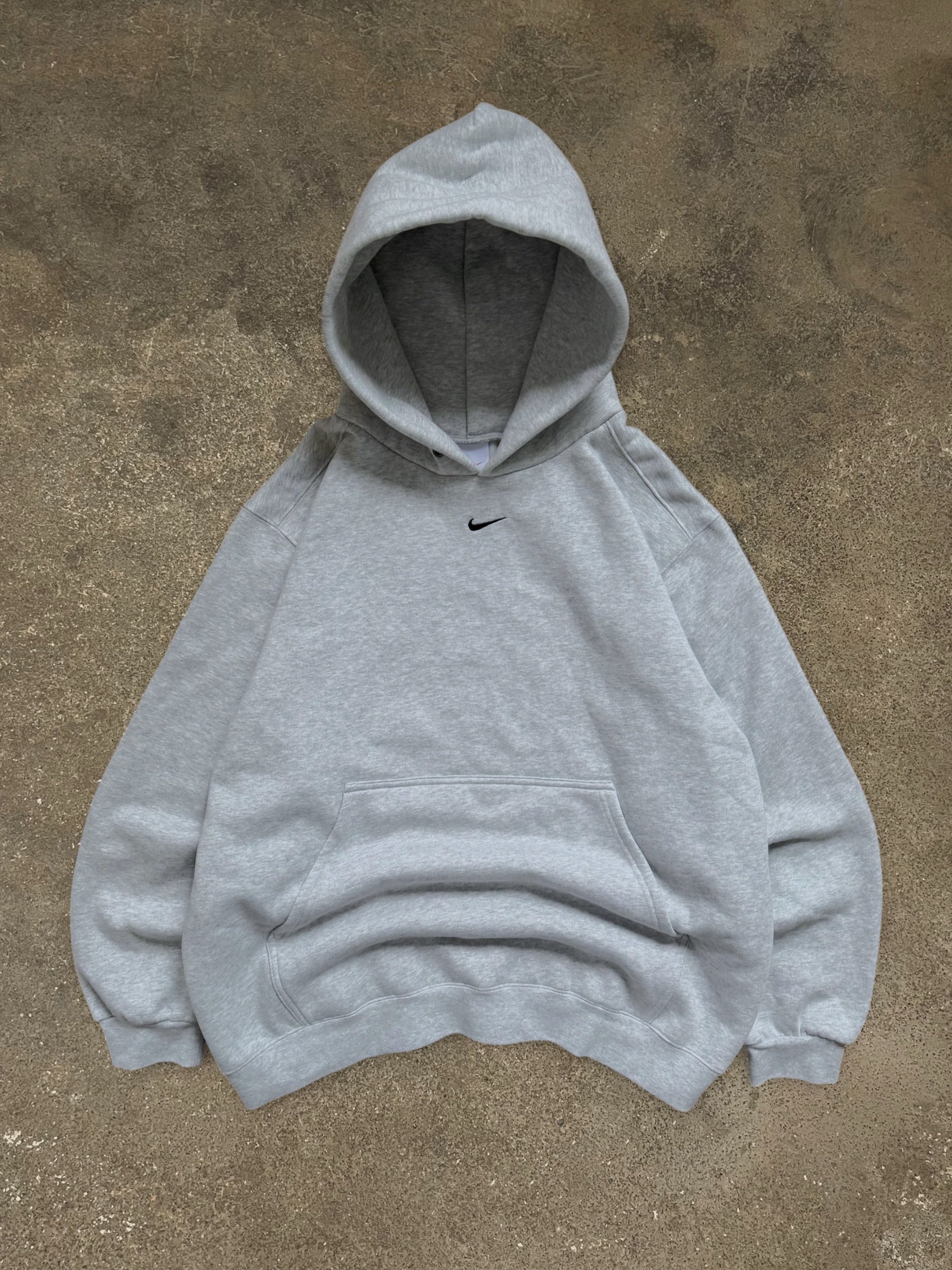 VINTAGE 90S NIKE MIDDLE SWOOSH HOODIE