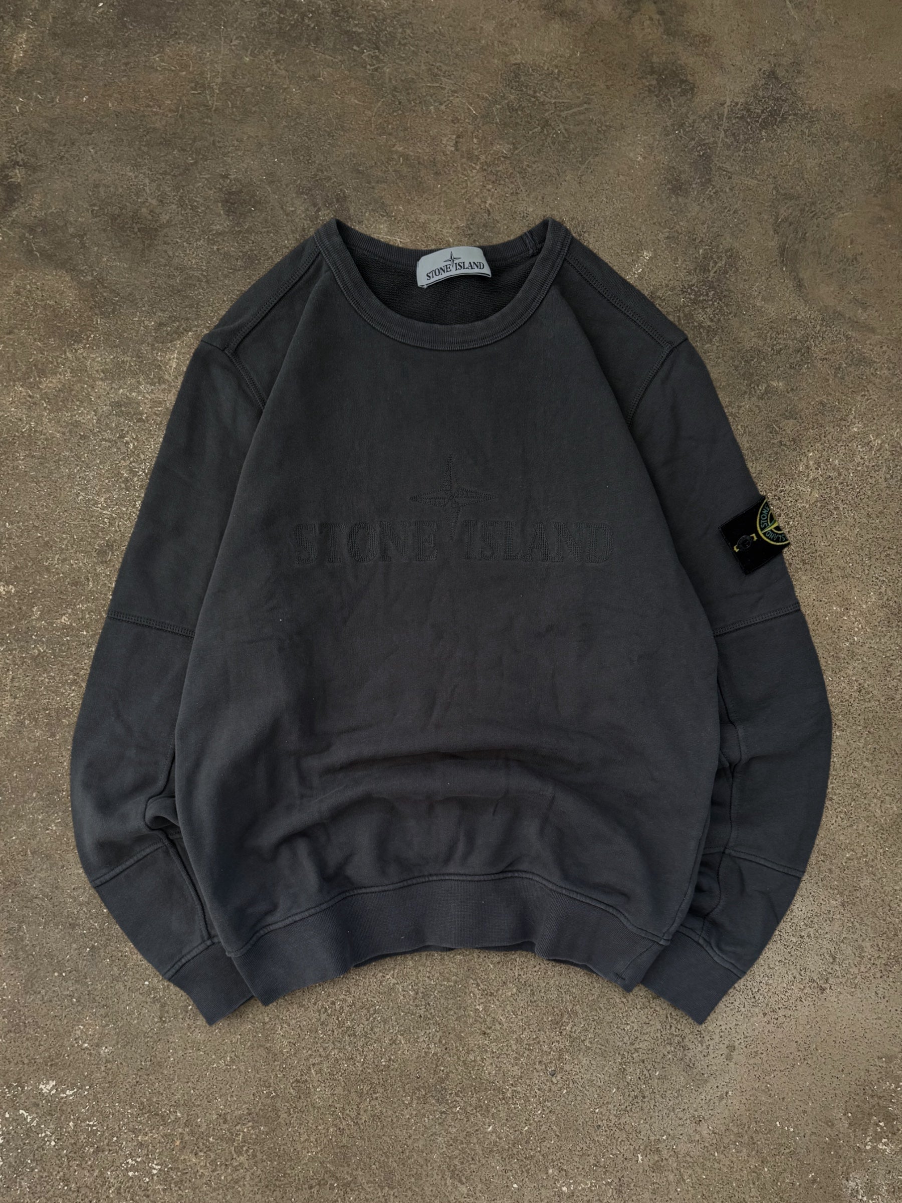 STONE ISLAND SPELLOUT SWEATSHIRT