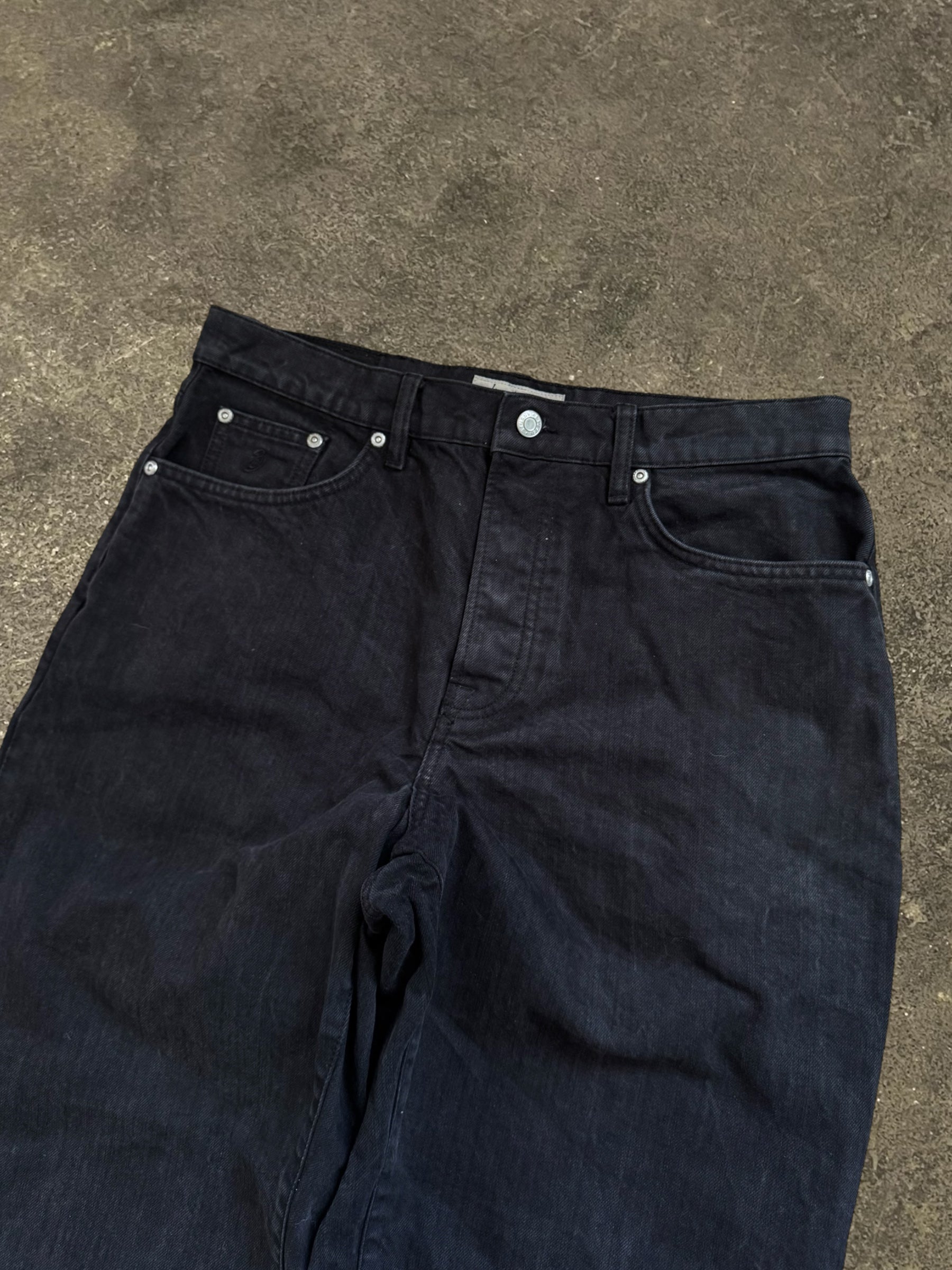 STÜSSY BLACK BIGOL JEANS