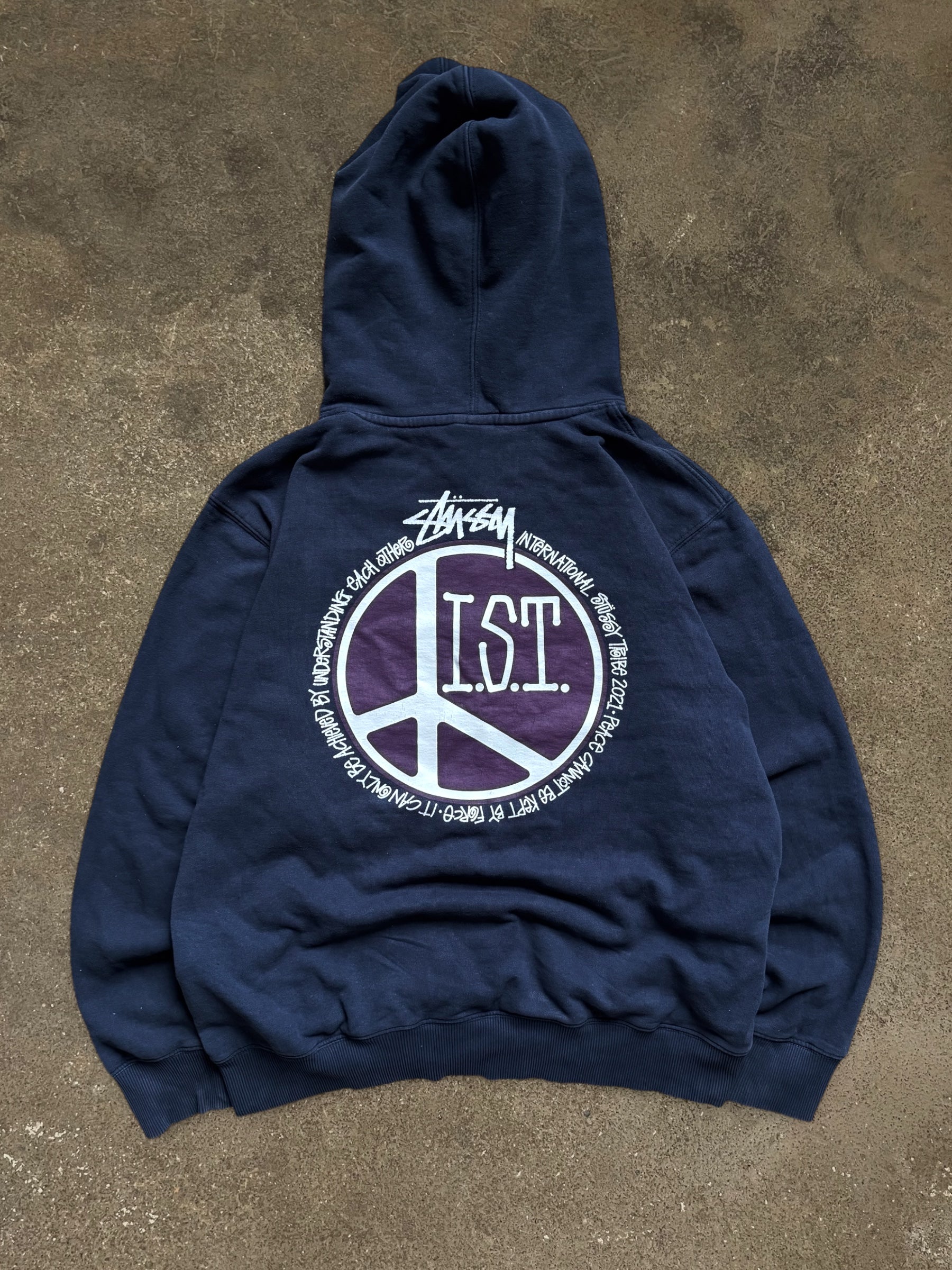 STÜSSY PEACE DOT HOODIE