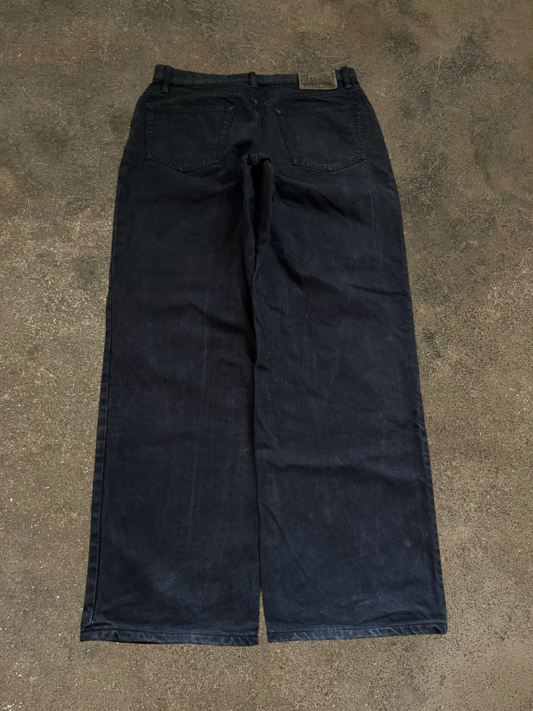 STÜSSY BLACK BIGOL JEANS