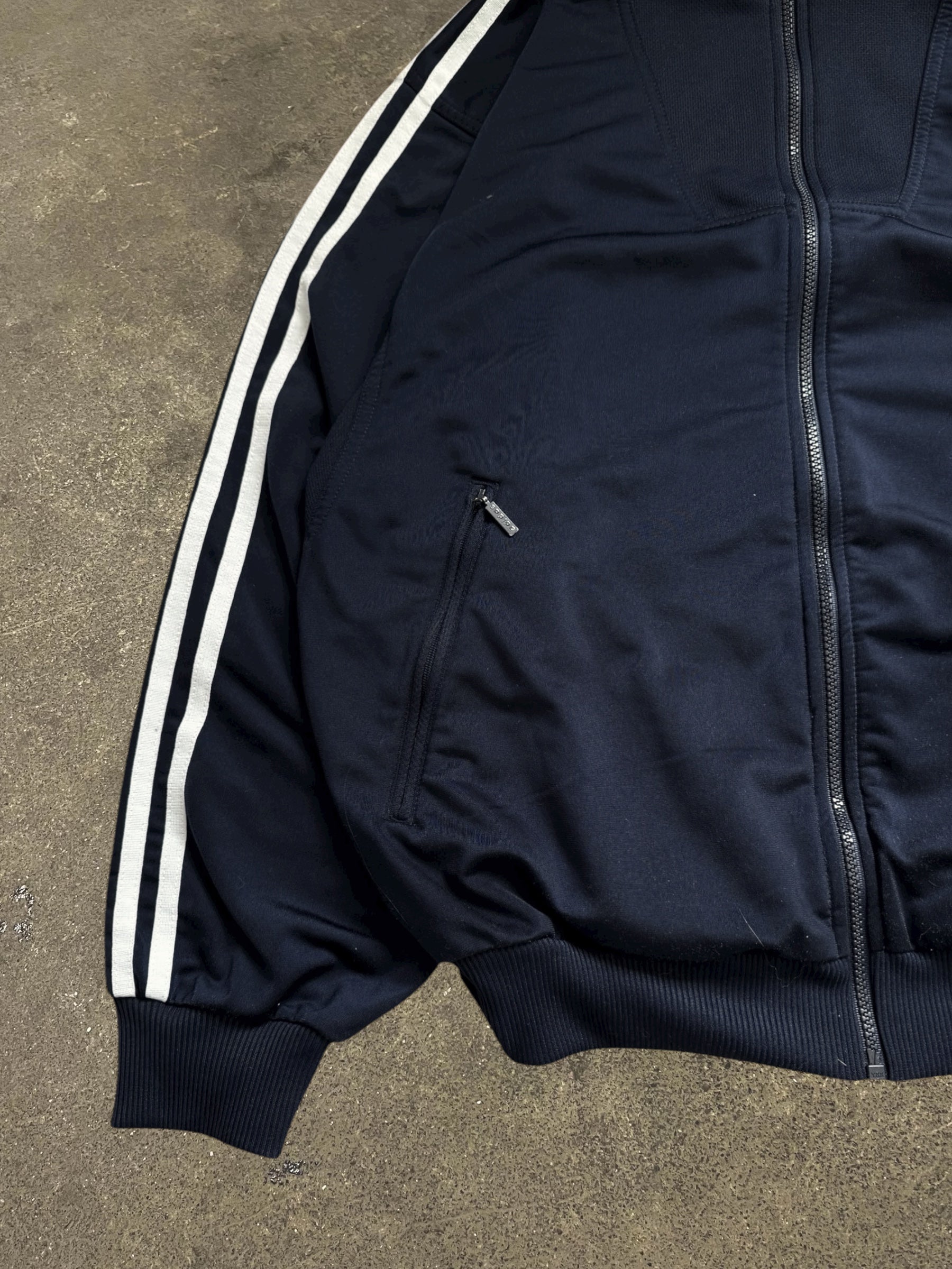 VINTAGE 90S NAVY ADIDAS TRACK JACKET