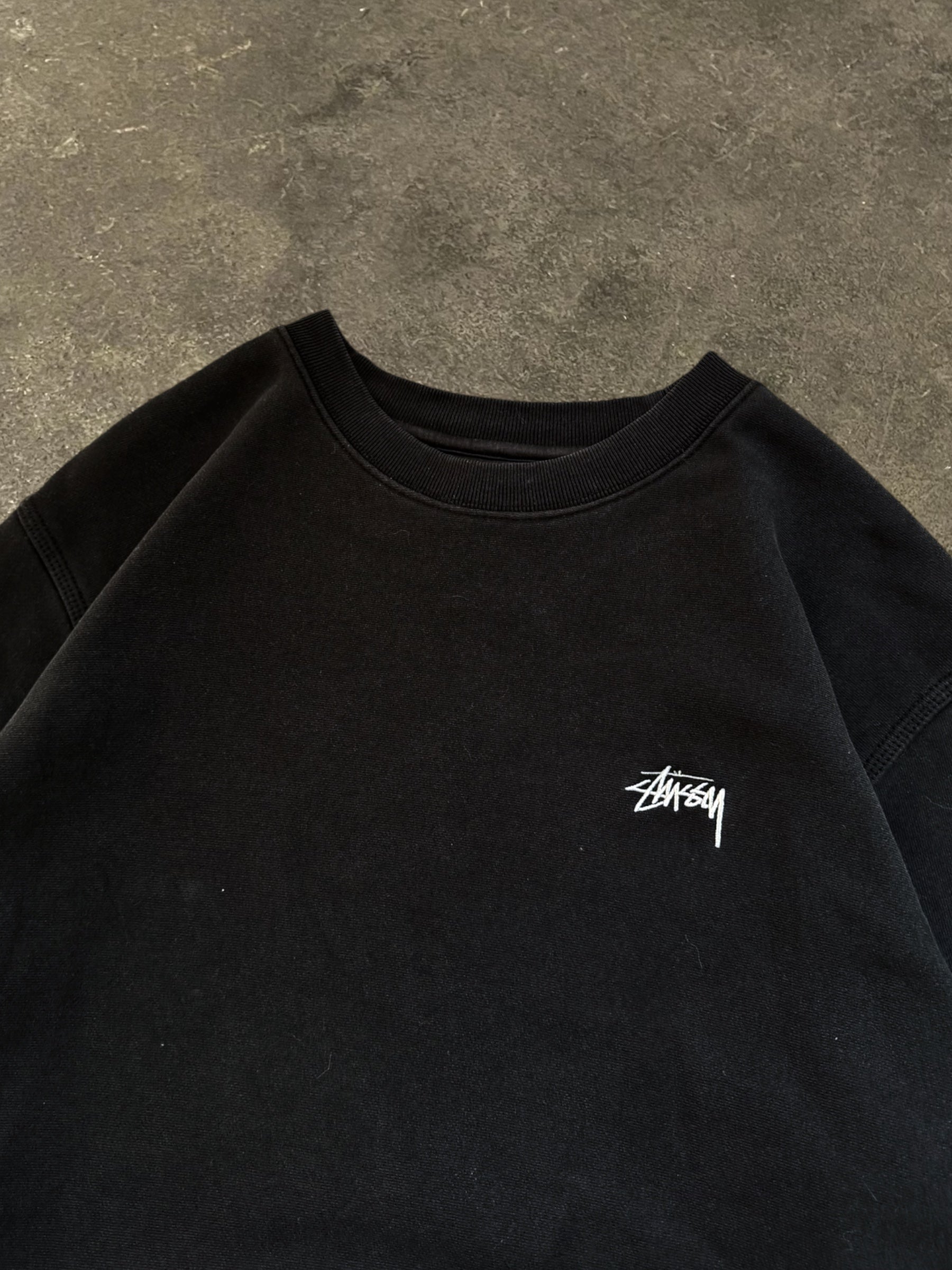 STÜSSY STOCK LOGO SWEATSHIRT